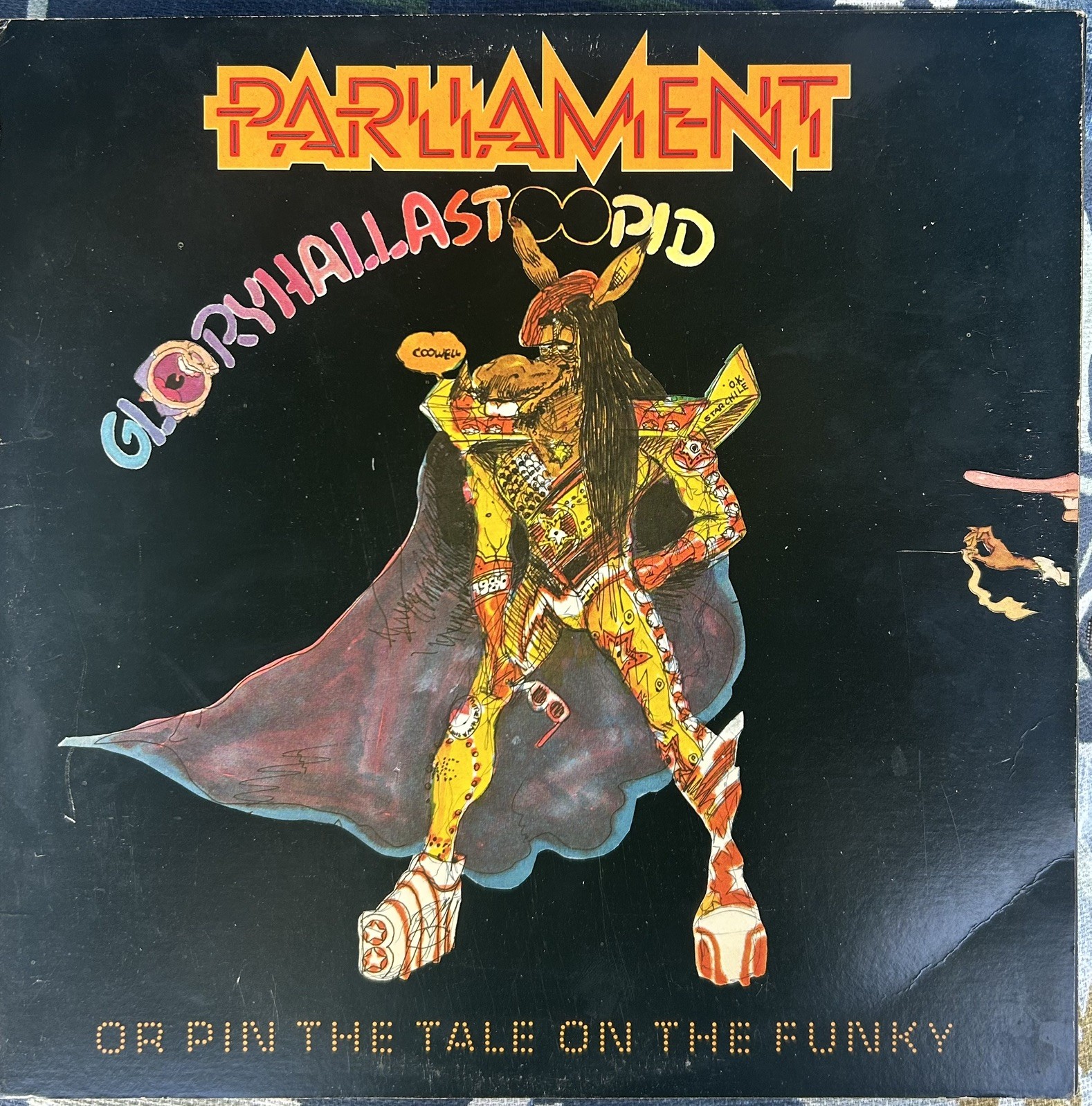 PARLIAMENT Gloryhallastoopid LP VG+ Plays Well 1979 Casablanca NBLP7195 Vinyl
