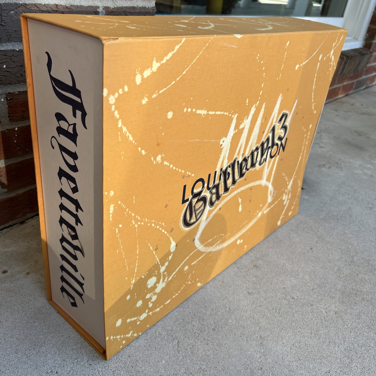 One of a Kind J. Cole Gift Louis Vuitton Box Fayetteville Memorabilia