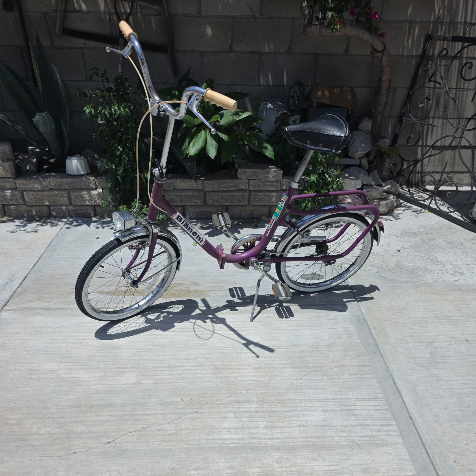 Vintage Bianchi Nealeco Folding Bike - Foldable Bicycle from Italy Local Pick Up