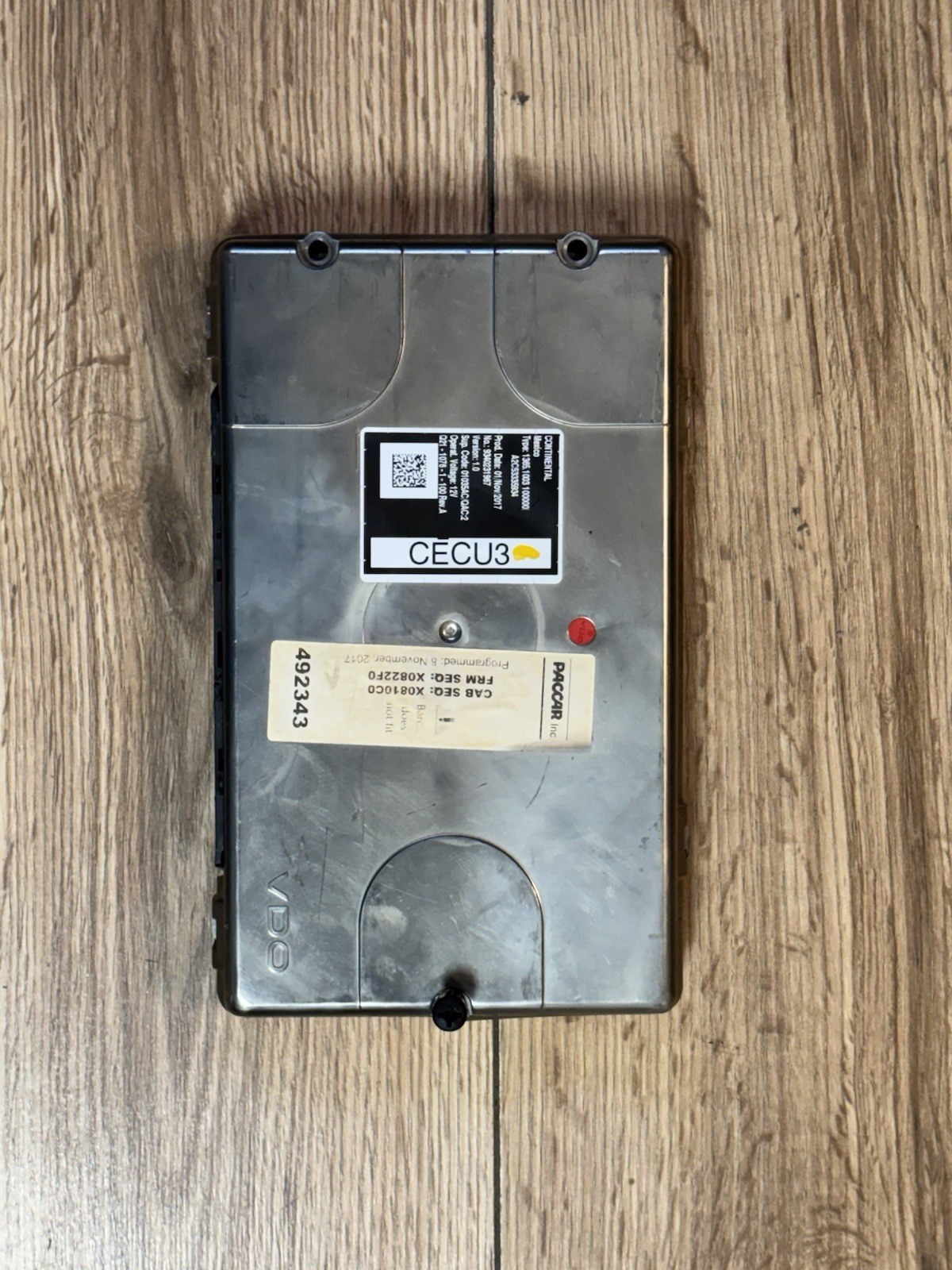 2018 Peterbilt PACCAR Cab Control Module CECU3 OEM PN: A2C53335934
