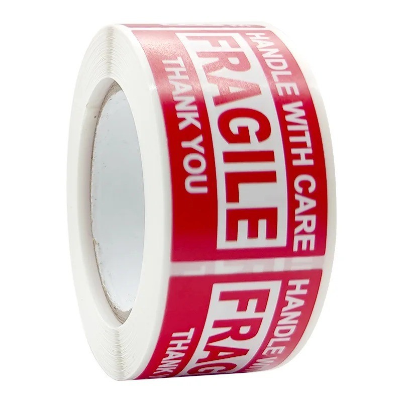 Share Fragile Stickers 1 Roll 500 2x3 Fragile Label Sticker Handle With Care Mai