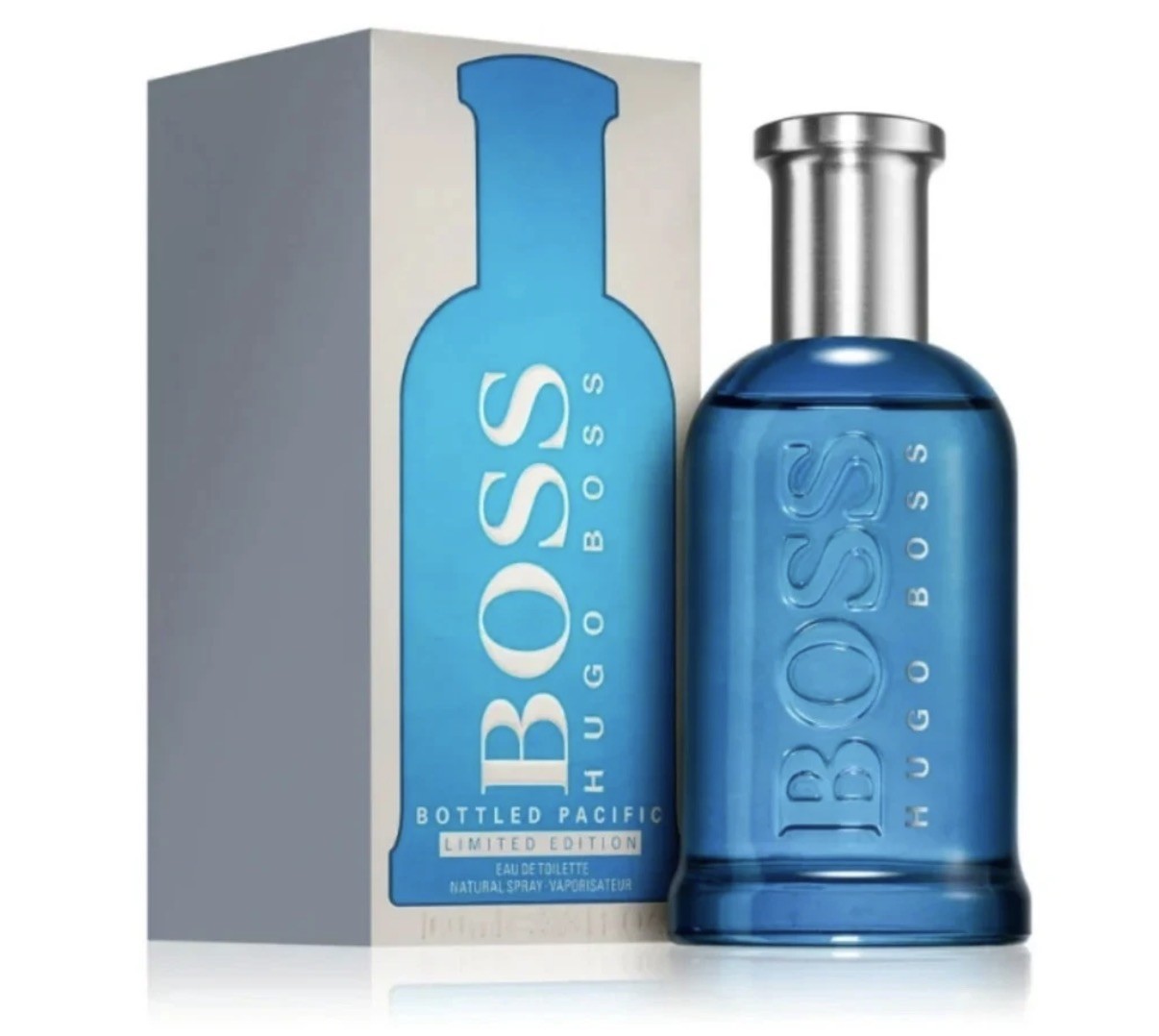 Boss Bottled Pacific by Hugo Boss EDT Spray for Men 3.3oz