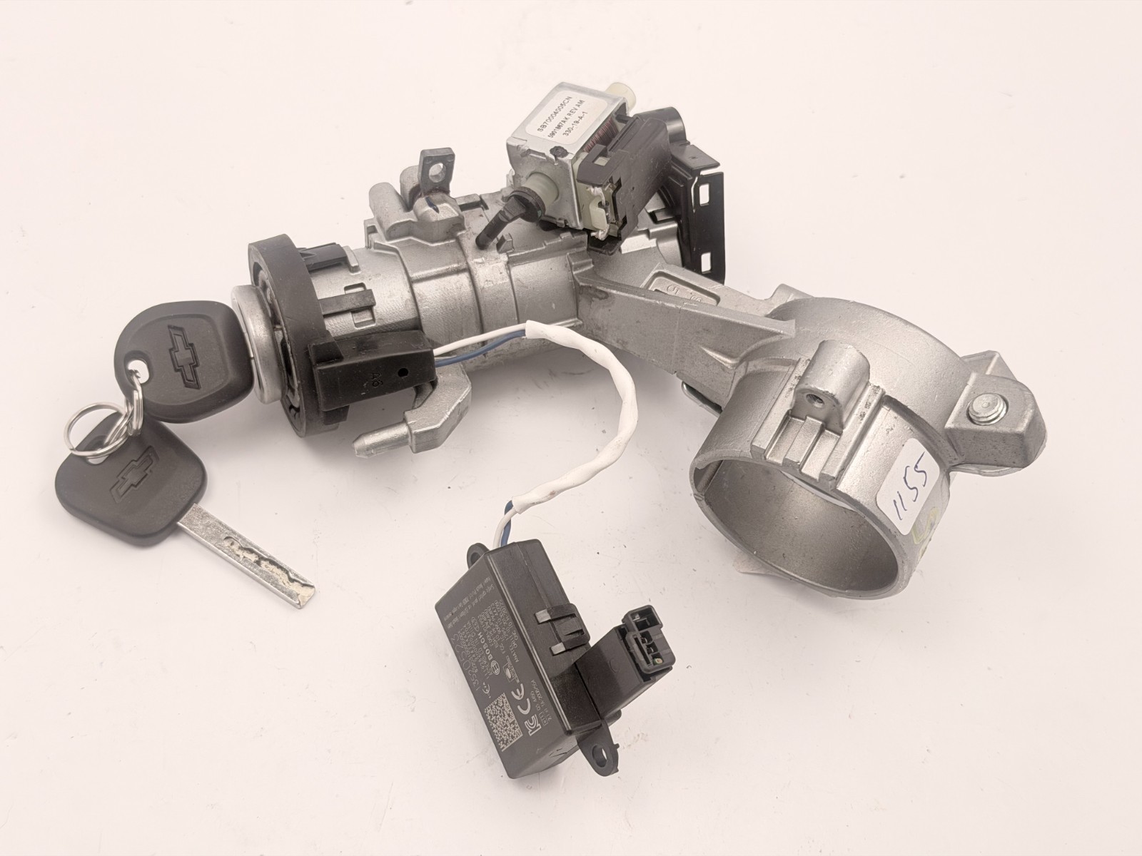 2015-2022 CHEVROLET COLORADO IGNITION LOCK W/ 2 KEYS & IMMOBILIZER OEM 13520523