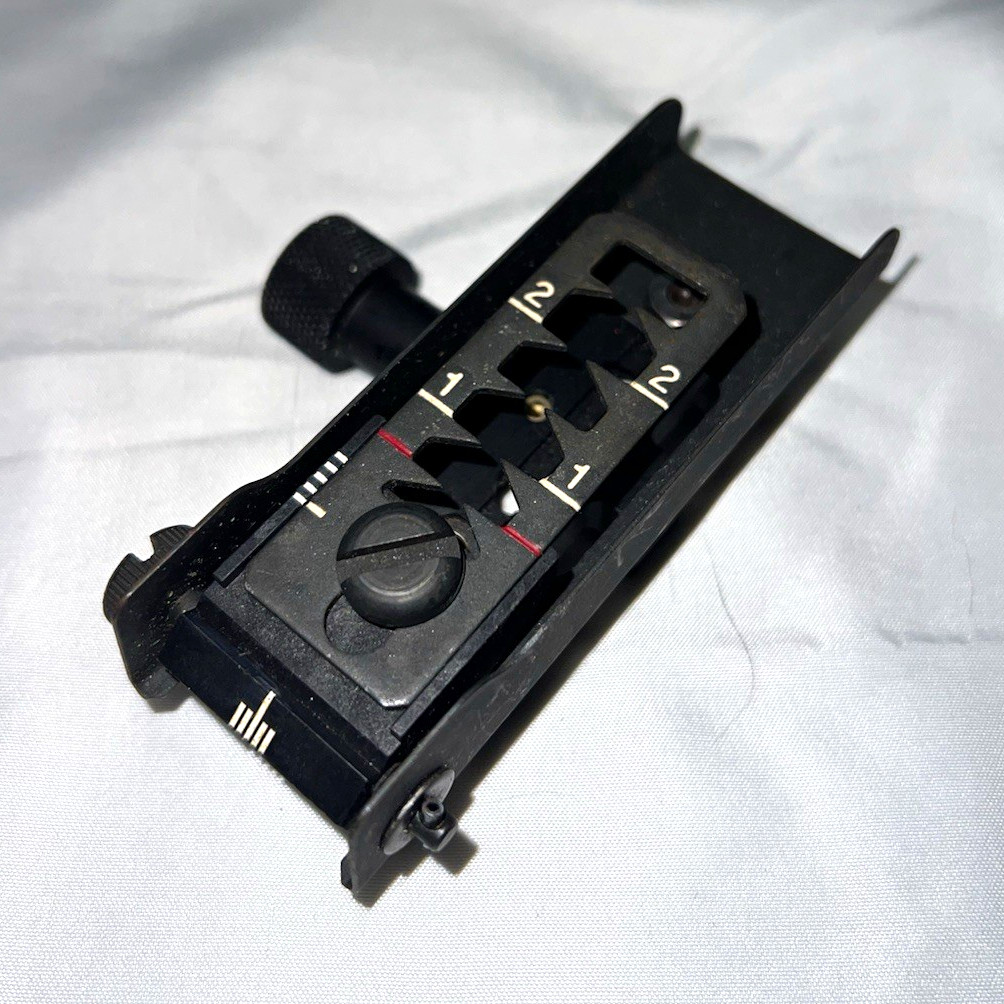 M203 leaf sight, 40mm sight, USGI, mil-spec military surplus : LOT of 1 M203 leaf sight, 40mm sight, USGI, mil-spec military surplus : LOT of 1