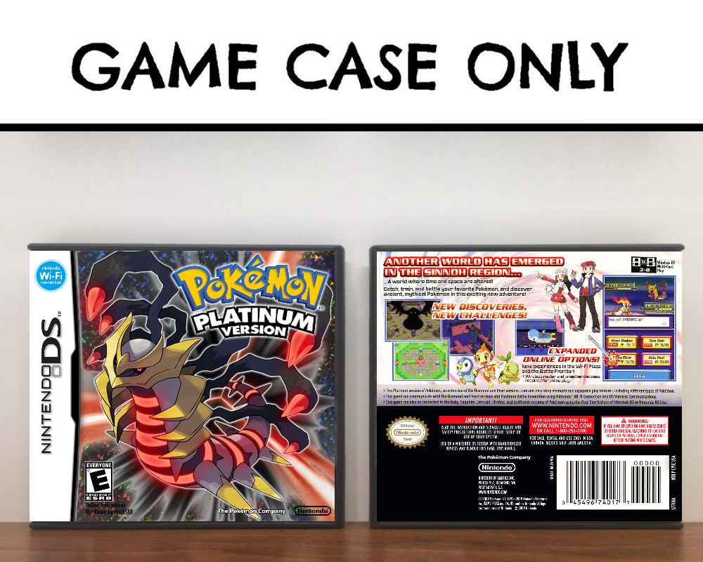 Authentic Nintendo DS Cases w/ Complimentary Pokémon Covers Authentic Nintendo DS Cases w/ Complimentary Pokémon Covers