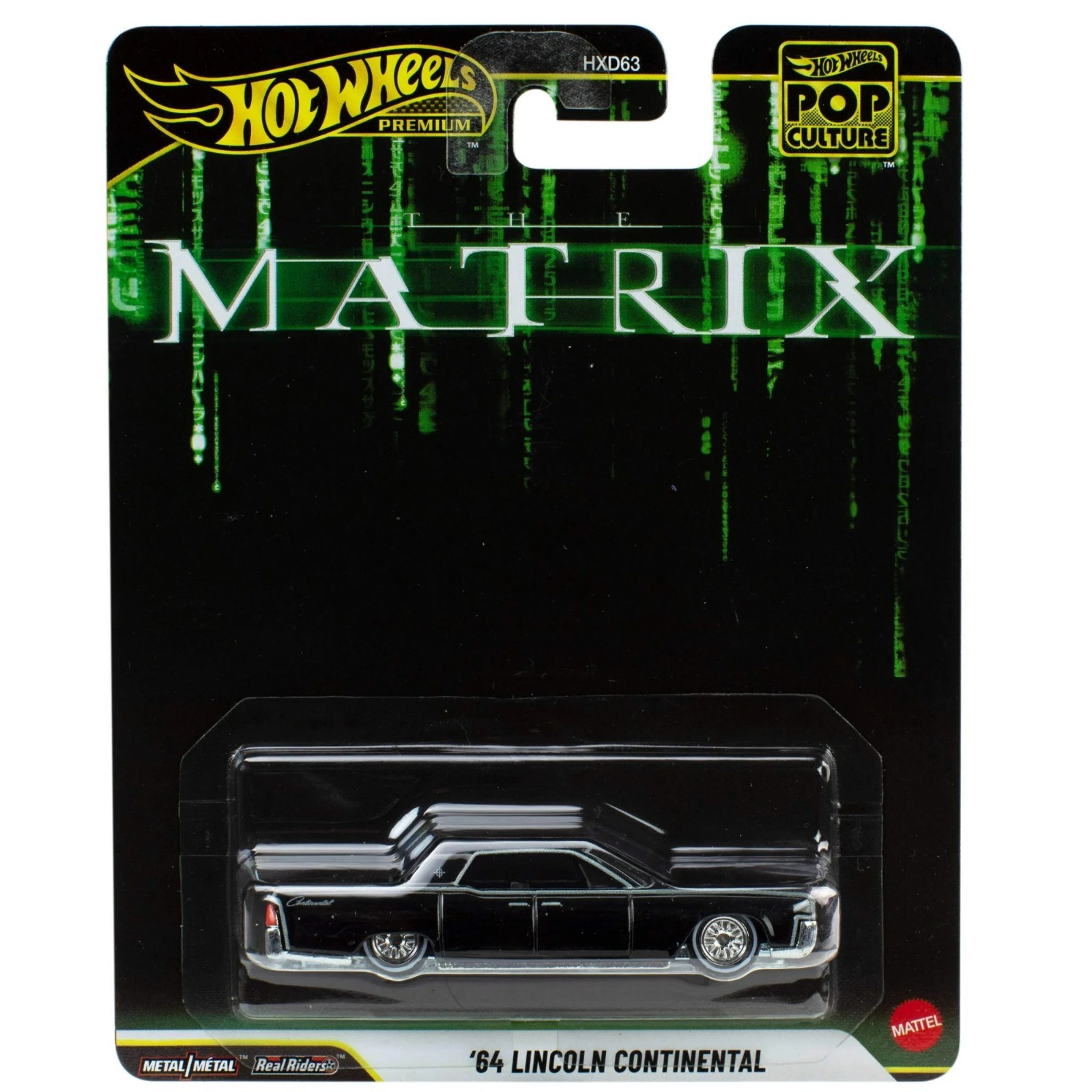 Hot Wheels Premium - Pop Culture Matrix \'64 Lincoln Continental (BBJHW89)