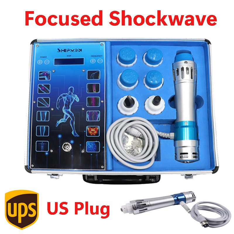 Touch Screen Shockwave Therapy Machine For Muscle Pain Removal & ED Treatment US