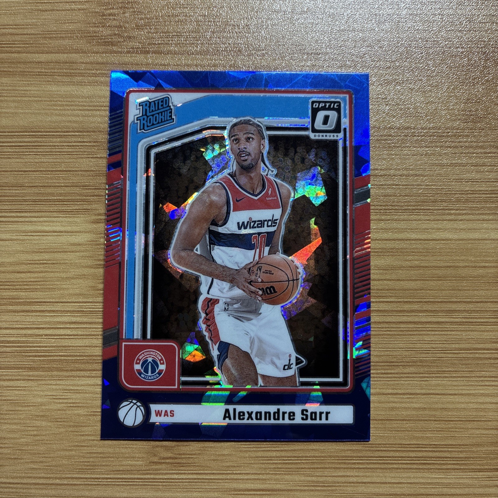 2024-25 Donruss Optic Preview Alexandre Sarr #P-215 Rated Rookies Blue Ice Prizm 2024-25 Donruss Optic Preview Alexandre Sarr #P-215 Rated Rookies Blue Ice Prizm