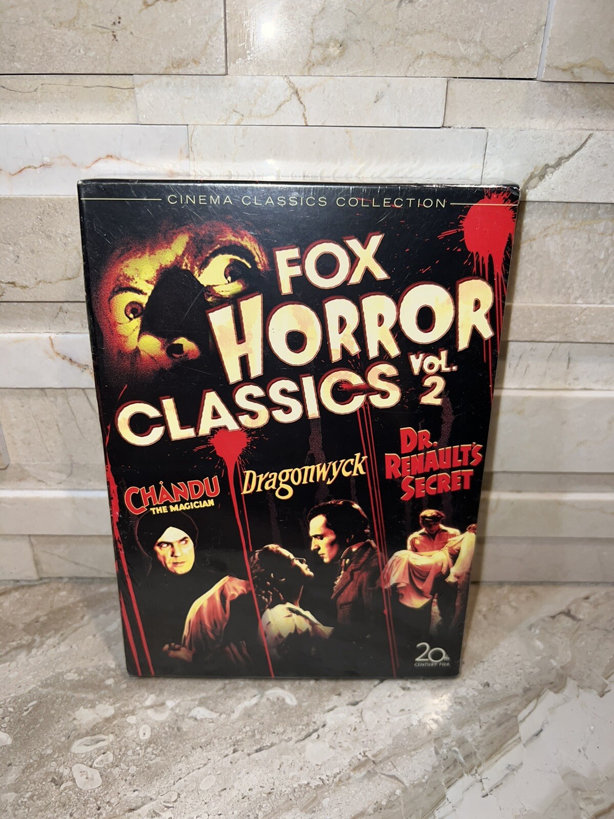 Fox Horror Classics Vol. 2  DVD  2008 3-Disc Set Chandu Dragonwyck Dr Renault’s