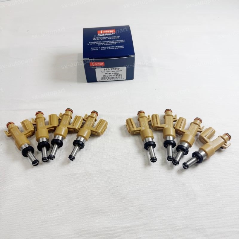 8Pcs DENSO Fuel Injectors for 2008-2019 Toyota Tundra 5.7L V8 23250-0S020 NEW