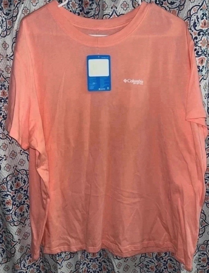 Women’s Columbia PFG Graphic Print Short Sleeve Crew Neck T-Shirt XXL Women’s Columbia PFG Graphic Print Short Sleeve Crew Neck T-Shirt XXL
