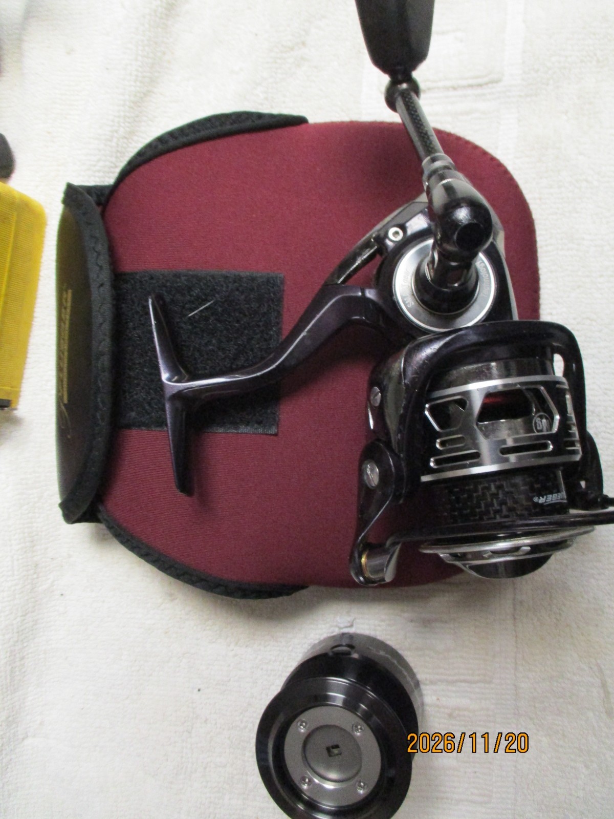 Pflueger Patriarch PARSP35  5.2:1 Light Spinning Reel 10BBs/w bag &spare spool