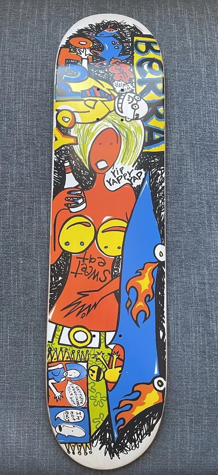 1995 NOS Vintage - Foundation Skateboard Deck - Steve Berra - Birdhouse Alien