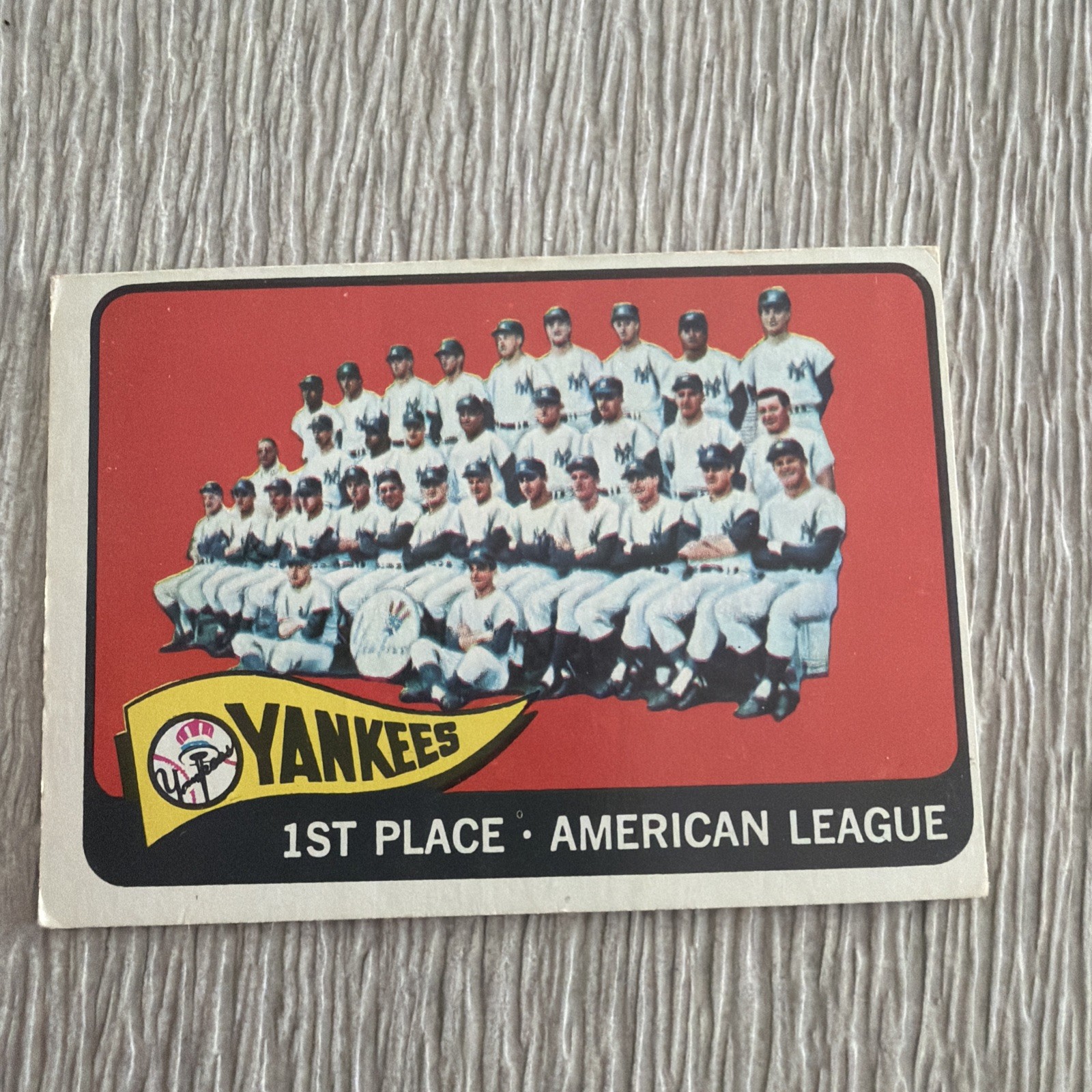 1965 Topps - New York Yankees #513