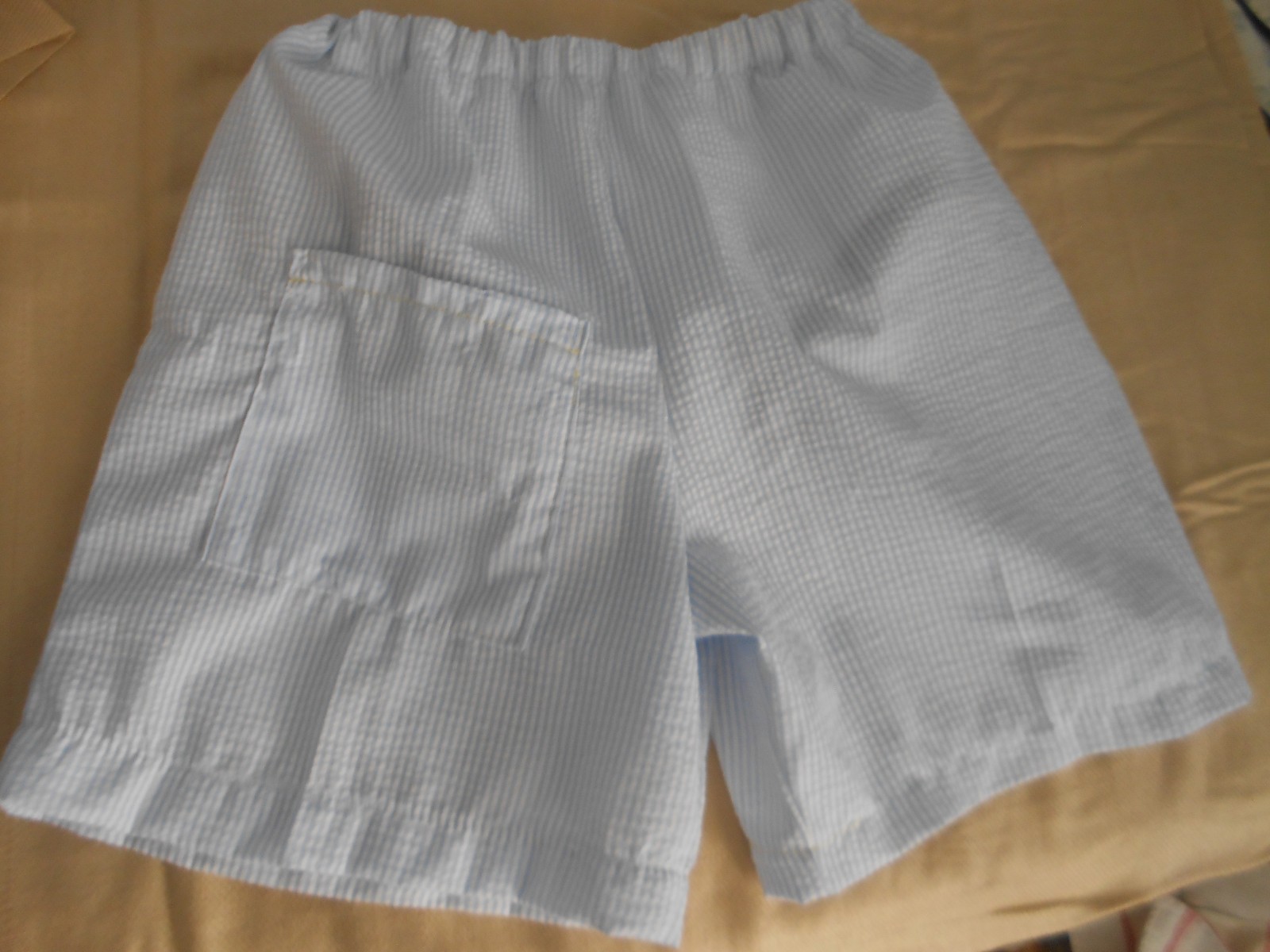 Boys Shorts With Attached Diaper Cover