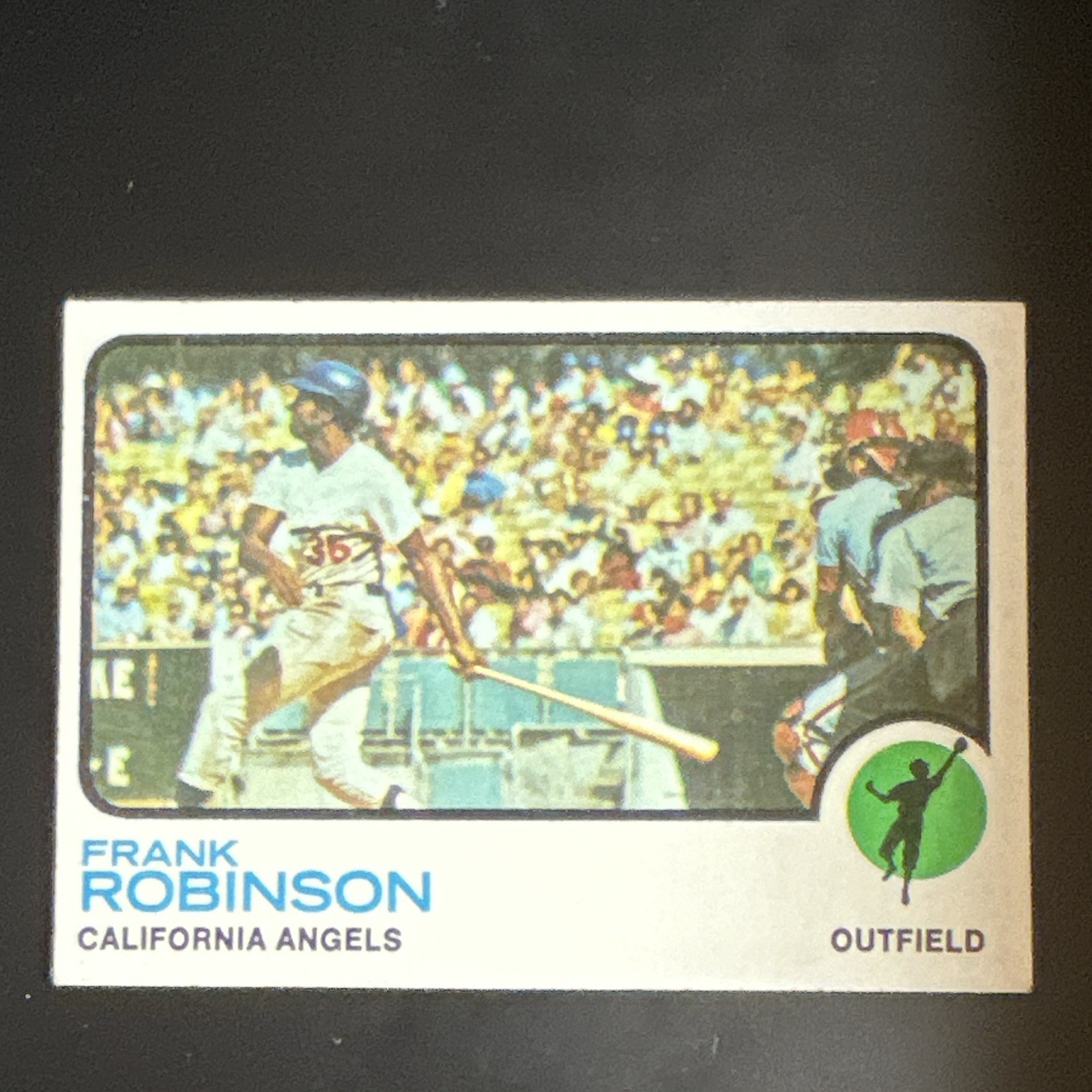 Topps 1973 Topps Frank Robinson #175 California Angels MLB Baseball Card Topps 1973 Topps Frank Robinson #175 California Angels MLB Baseball Card