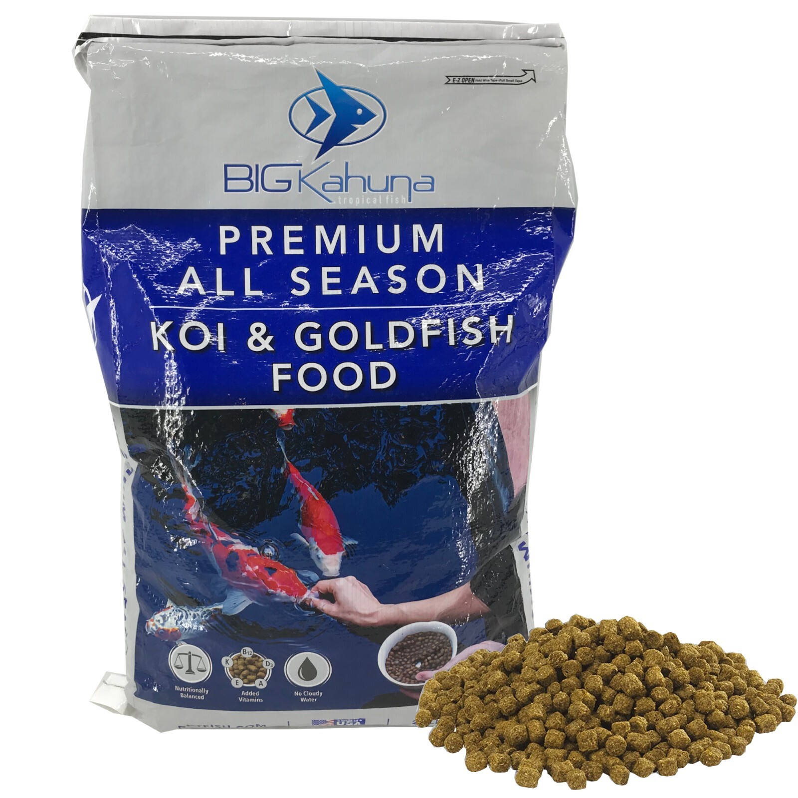 45 LBS FLOATING KOI FISH FOOD - FAST MADE IN USA SUPER SALE 45 LBS FLOATING KOI FISH FOOD - FAST MADE IN USA SUPER SALE