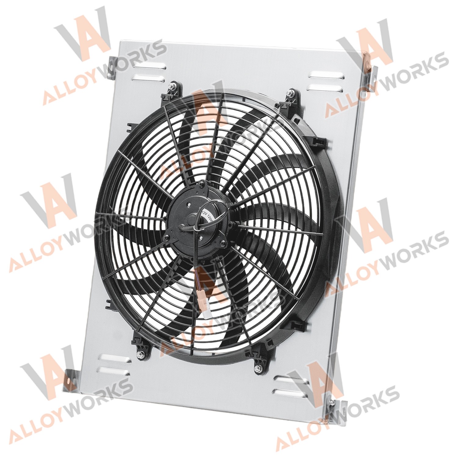 NEW Aluminum Shroud+Fan Fit 1933 1934 1935 Ford Model A Series Chevy V8 Swap US.