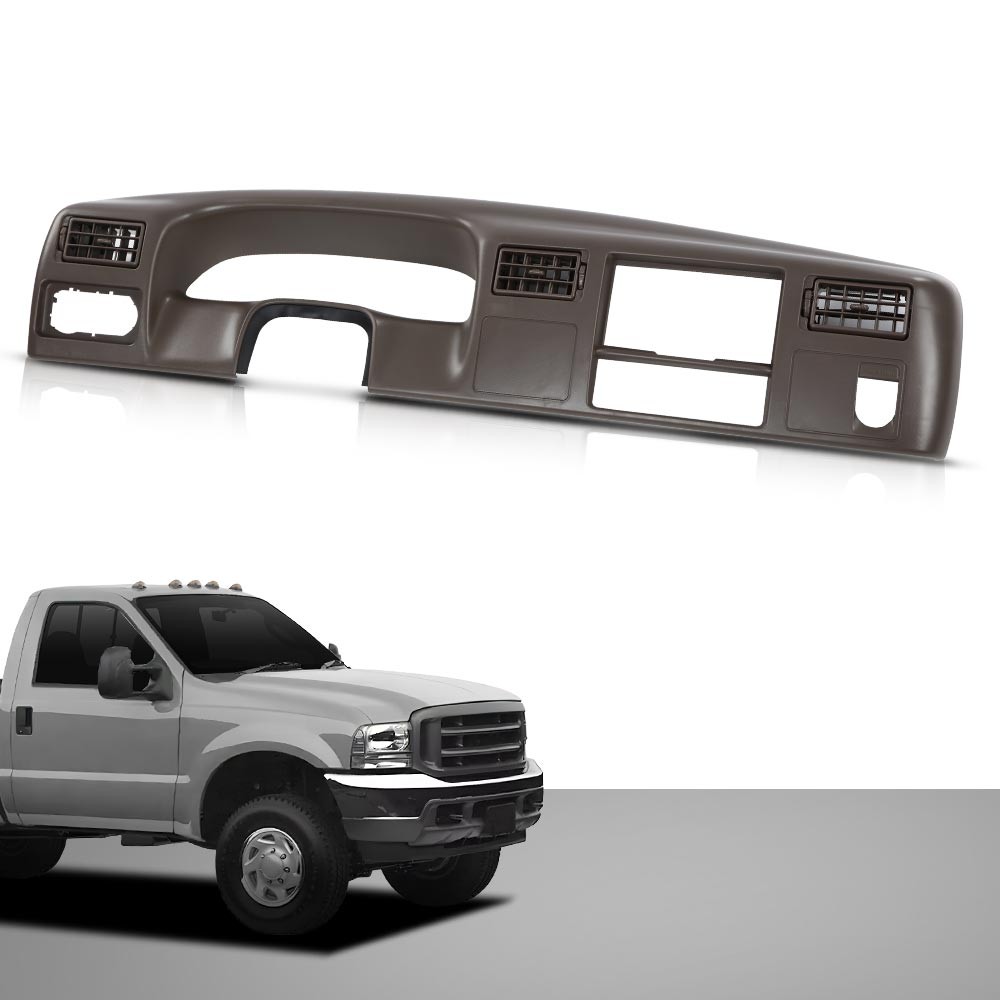 Dash Bezel Radio Cluster Trim Panel For 1999-2004 2001 Ford F250 F350 Super Duty