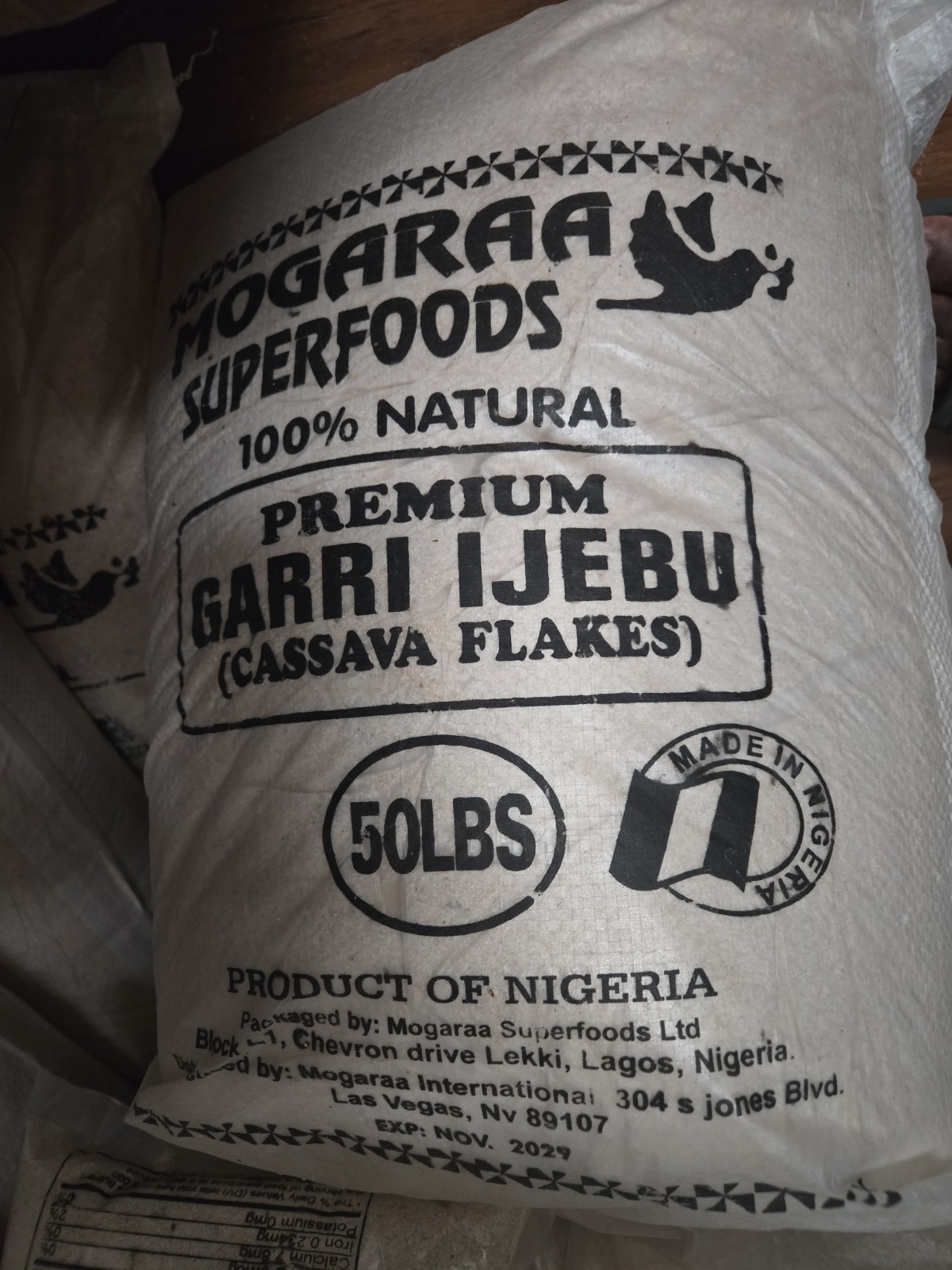 Garri Ijebu  (50 LBS)