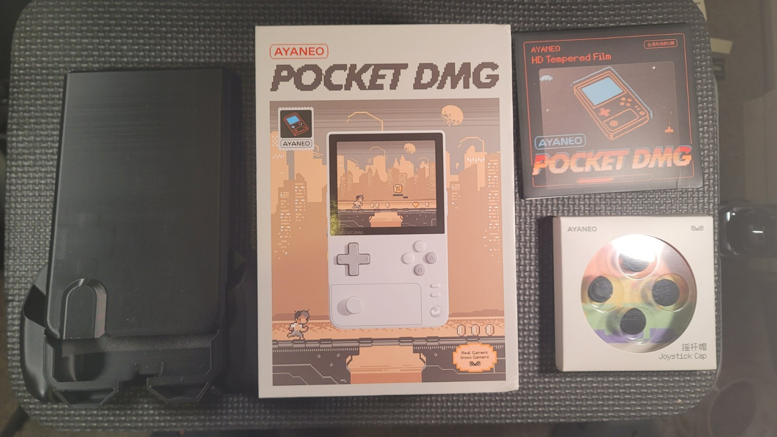 AYANEO POCKET DMG (AURA YELLOW) 8GB/128GB (NO GAMES) FREE MODE MY MINI  (GXRG)