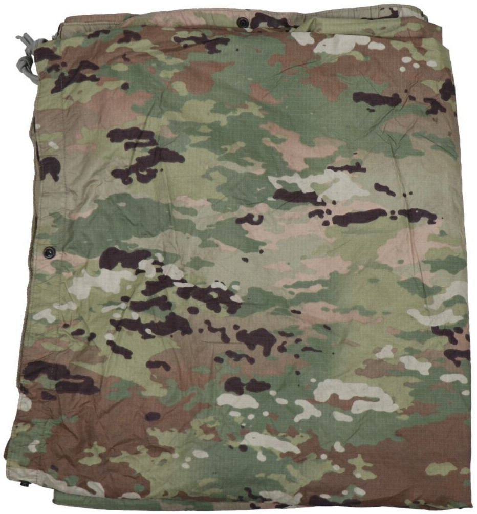 US Army OCP Tarpaulin Multicam Tan Reversible Field Tarp Military Waterproof