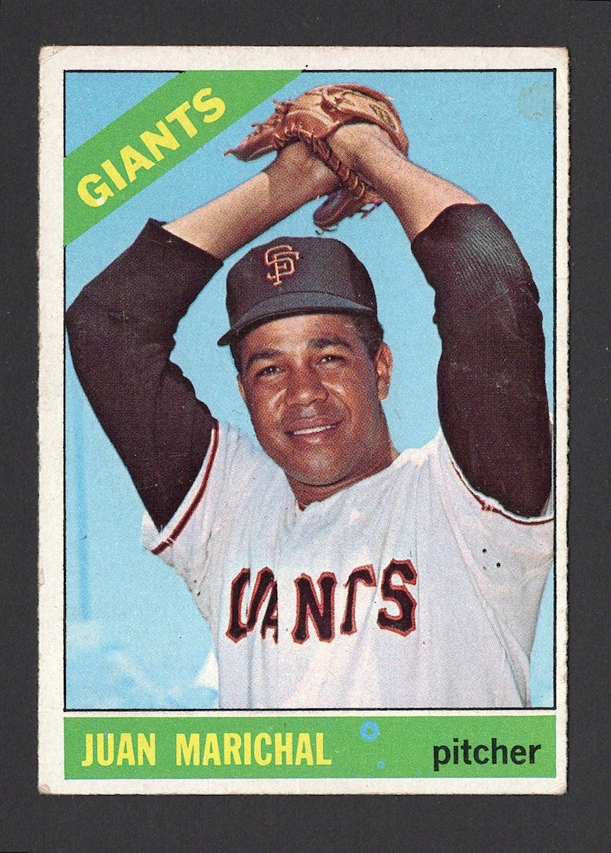 1966 Topps #420 Juan Marichal HOF 1966 Topps #420 Juan Marichal HOF
