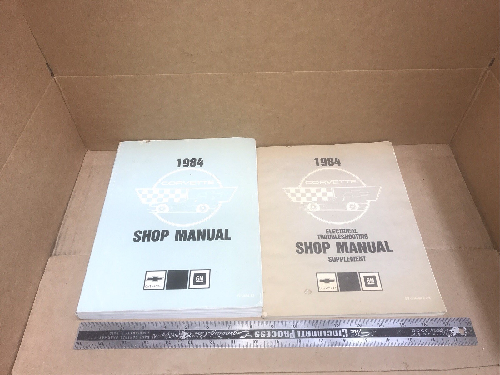 1984 Chevrolet Corvette Service Repair Shop Manual  Electrical troubleshooting 