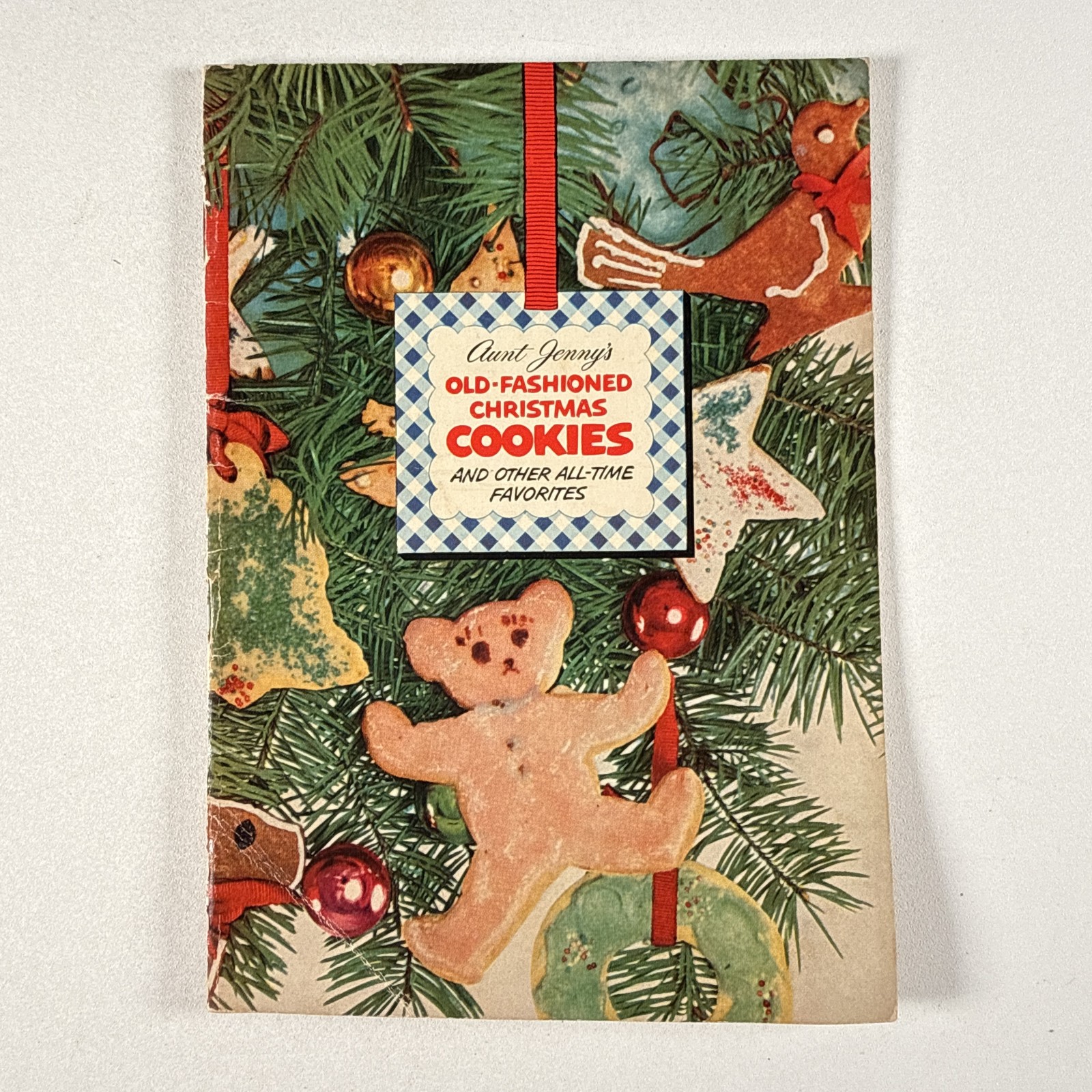 Vintage Aunt Jenny's Old-Fashioned Christmas Cookies Recipe Cookbook Vintage Aunt Jenny's Old-Fashioned Christmas Cookies Recipe Cookbook