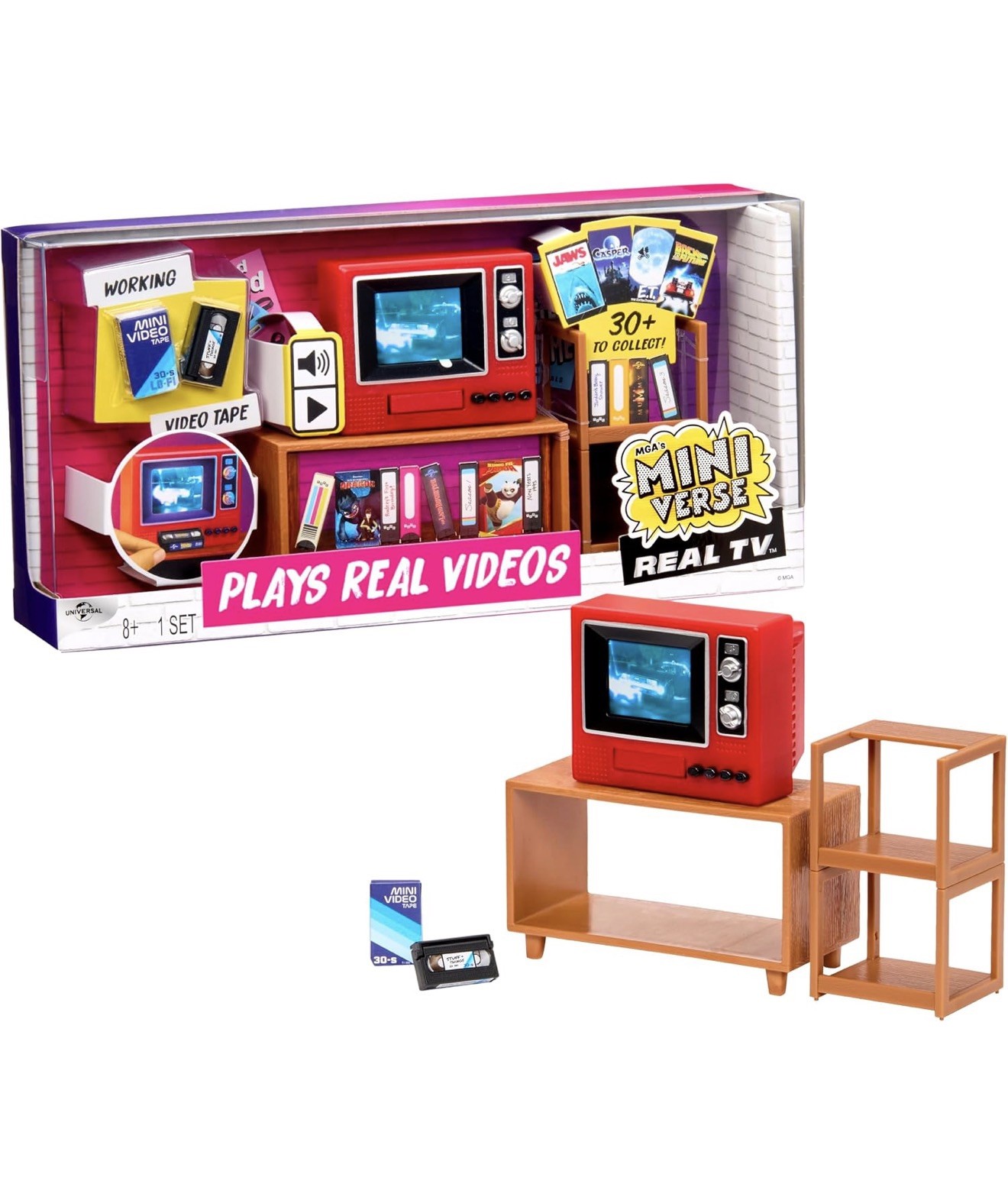 Pre sale MGA's Miniverse Real TV Video Player NEW