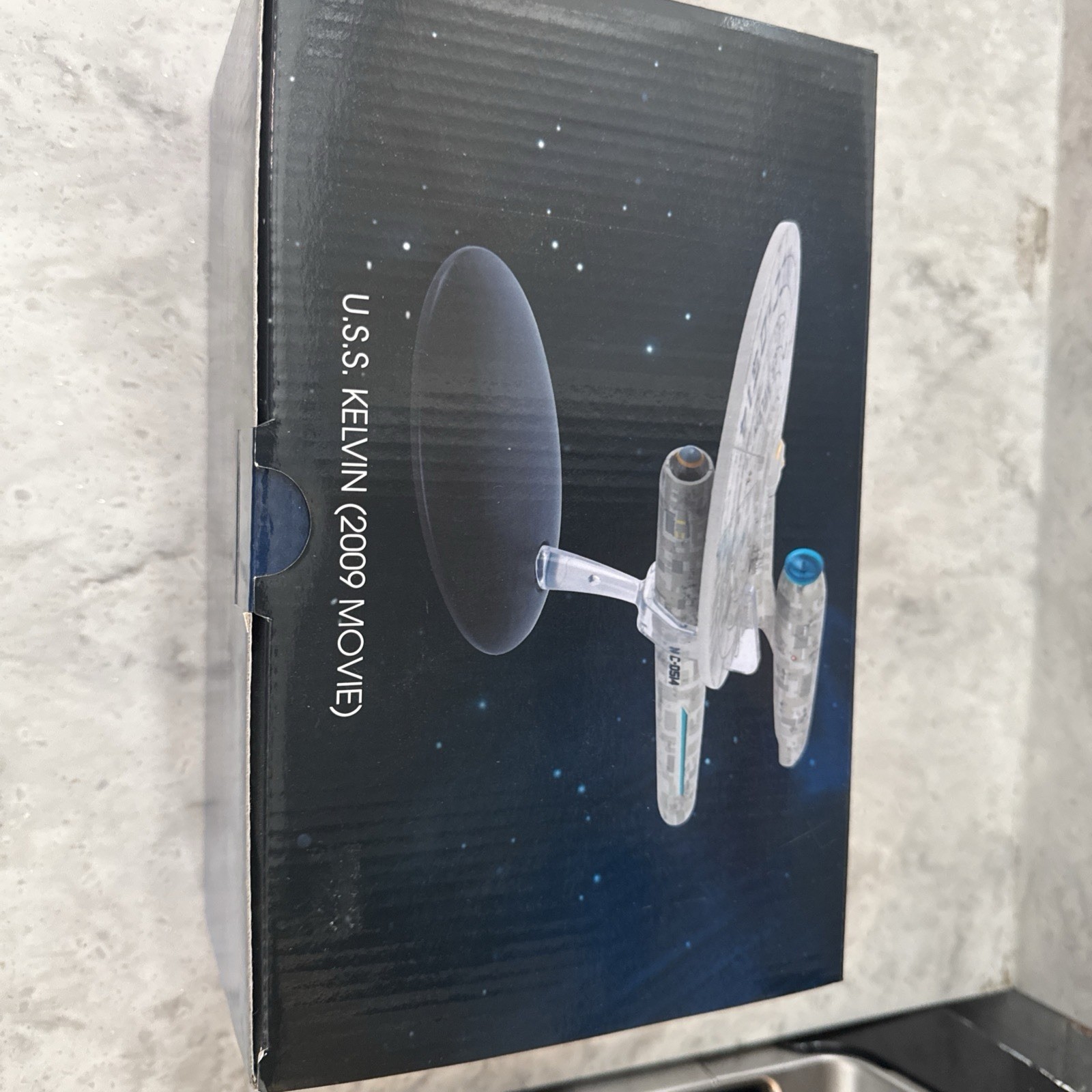 2009 Eaglemoss Star Trek USS Kelvin New Open Box Fast Ship 2009 Eaglemoss Star Trek USS Kelvin New Open Box Fast Ship