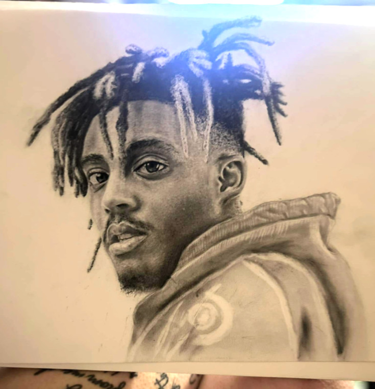 Hand Drawn ORIGINAL Charcoal Portrait of \ Hand Drawn ORIGINAL Charcoal Portrait of \