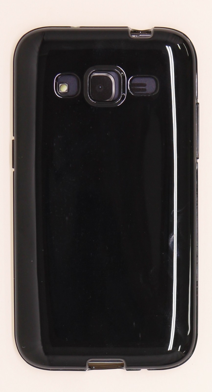 verizon OEM High Gloss Silicone Cover for Samsung Galaxy Core Prime - Black