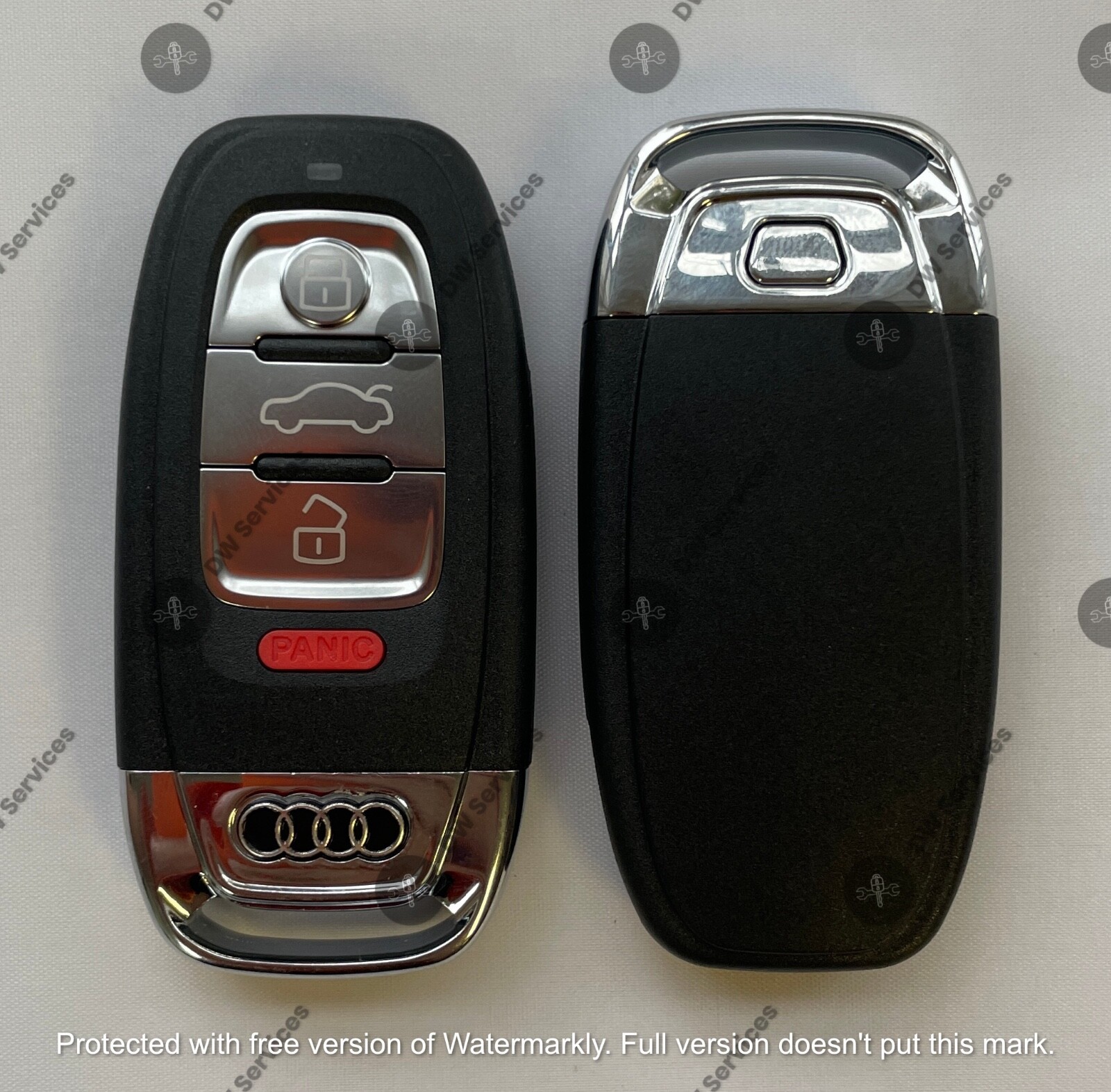 NEW Audi  4-button remote PROXIMITY key fob WITH Comfort ACCESS IYZFBSB802
