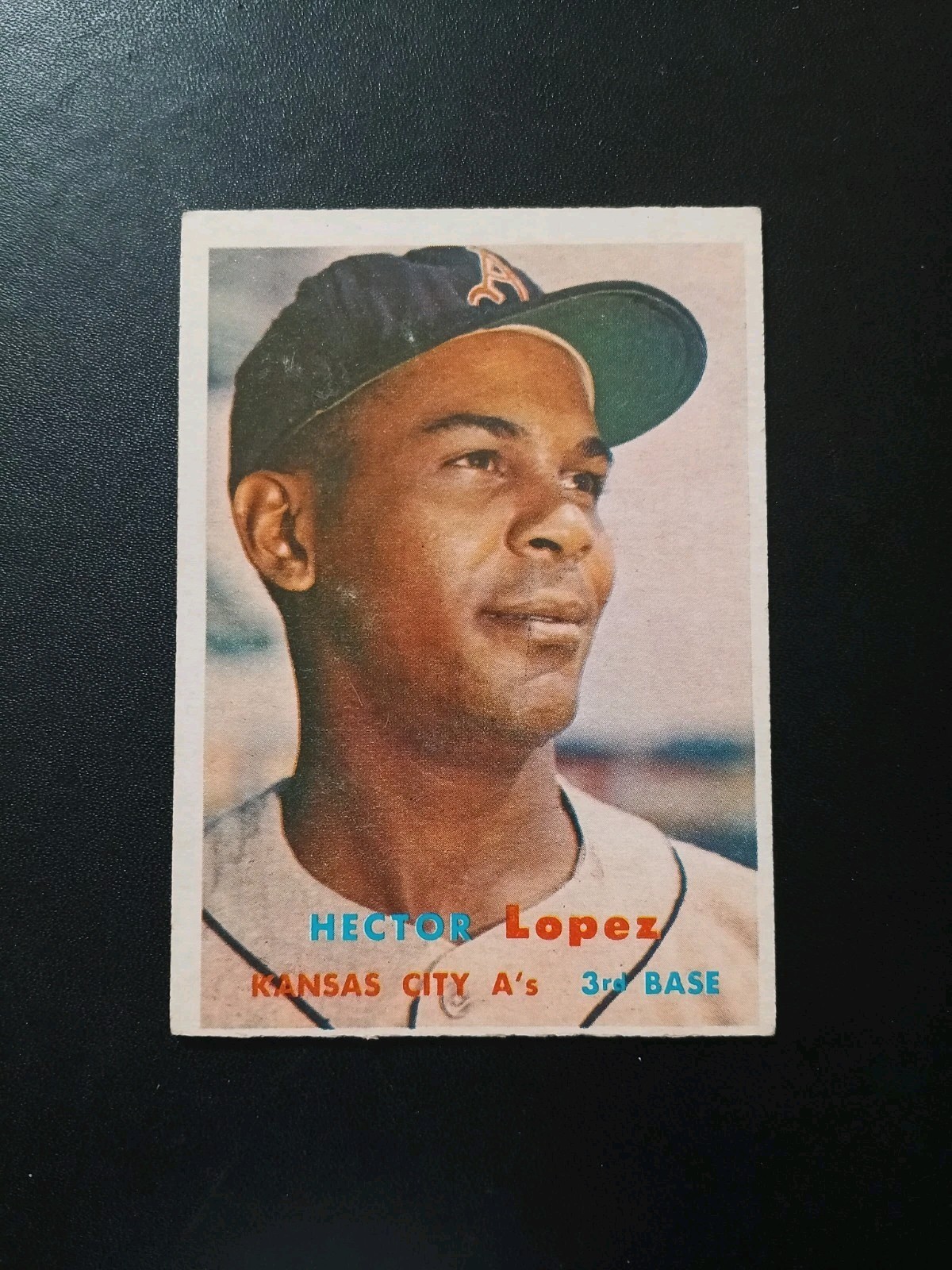 1957 Topps Set-Break # 6 Hector Lopez 1957 Topps Set-Break # 6 Hector Lopez