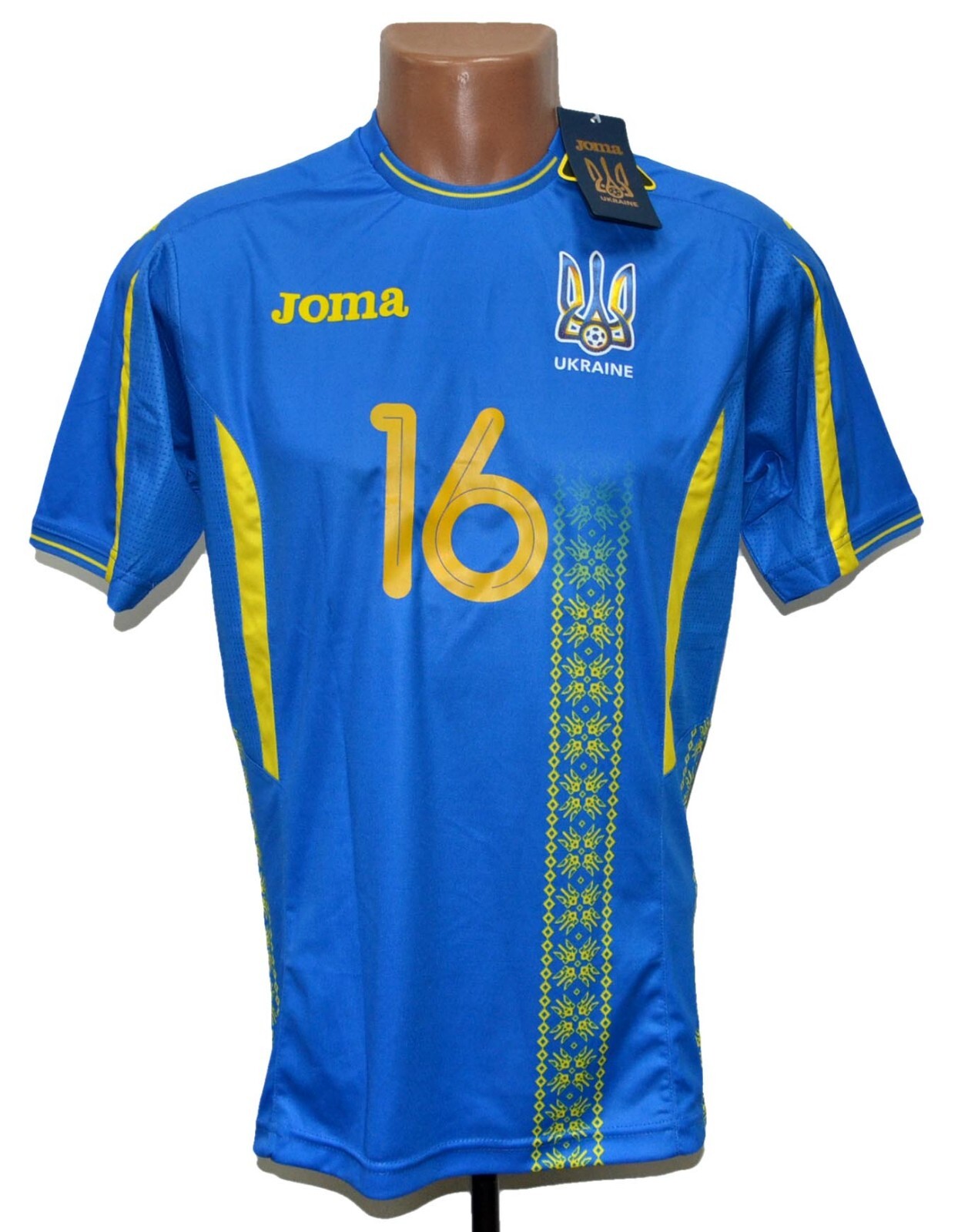 *BNWT* UKRAINE 2017/2018 AWAY FOOTBALL FULL KIT SHIRT+SHORTS SOCKS SIZE S #16