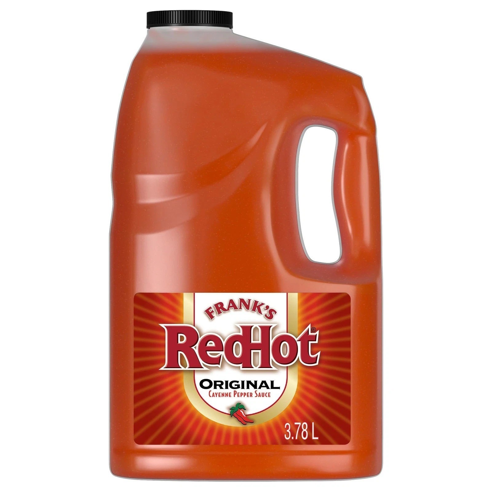 Frank\'s RedHot Original Cayenne Pepper Hot Sauce, 1 gal - One Gallon Bulk Frank\'s RedHot Original Cayenne Pepper Hot Sauce, 1 gal - One Gallon Bulk