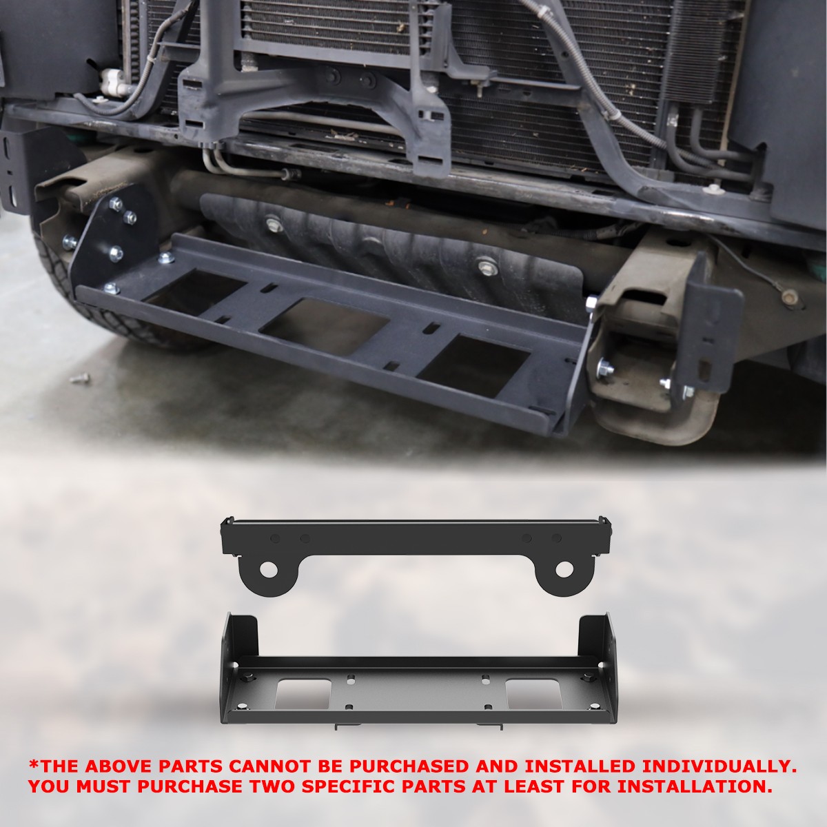 Winch Plate For 2007-2013 Chevy Silverado 1500