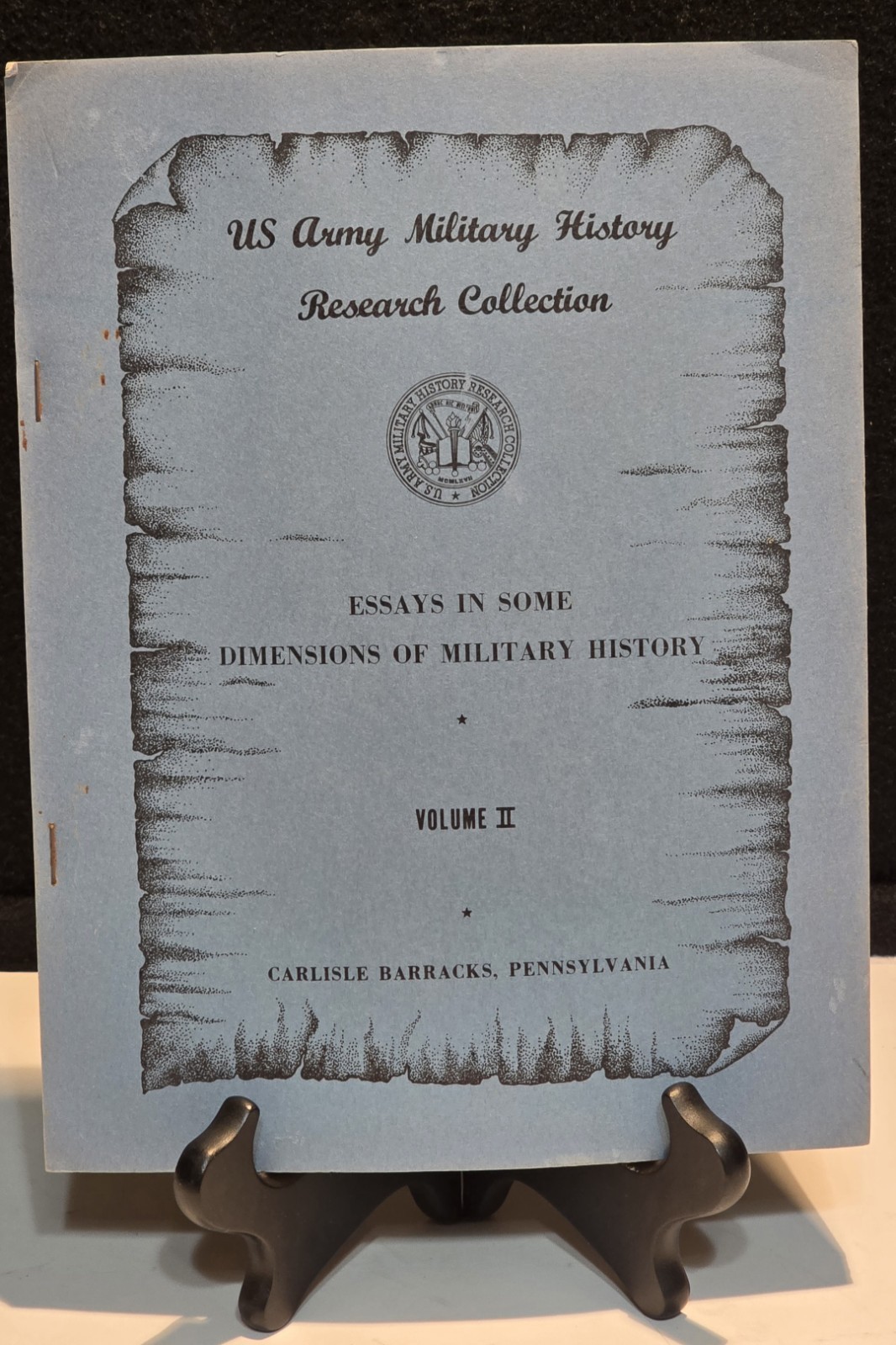 VTG 1973 US Army Military History Research Collection Essays Vol II Carlisle