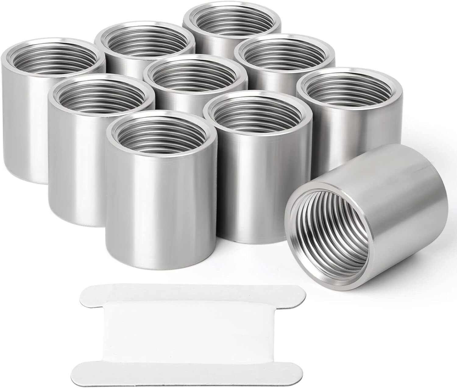 10PCS 304 Stainless Steel Cast Pipe Fitting, Coupling, 1/2