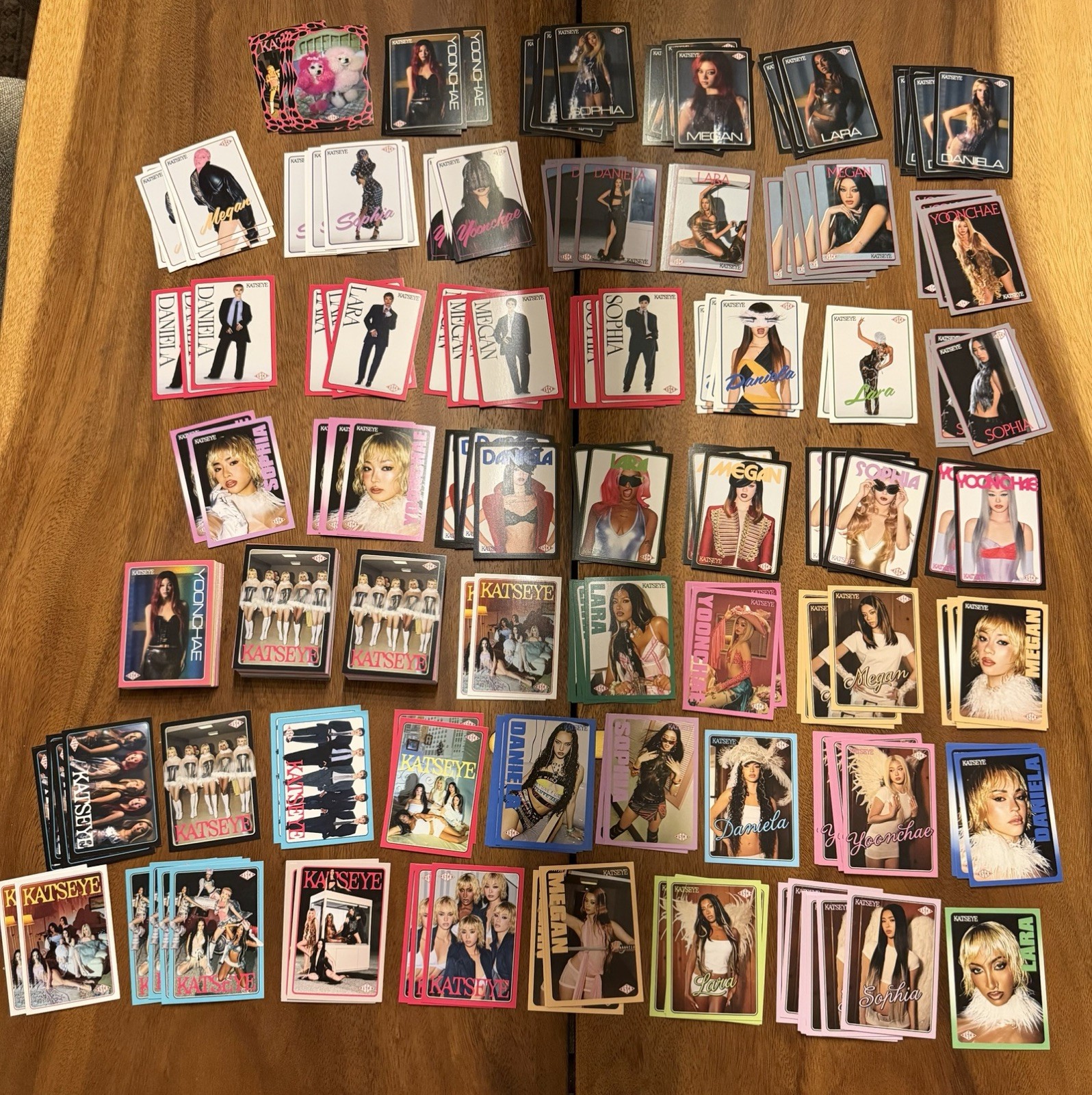 KATSEYE WILD Trading Card Huge Lot 2 Complete Sets 1-50 + 31 Numbered Cards