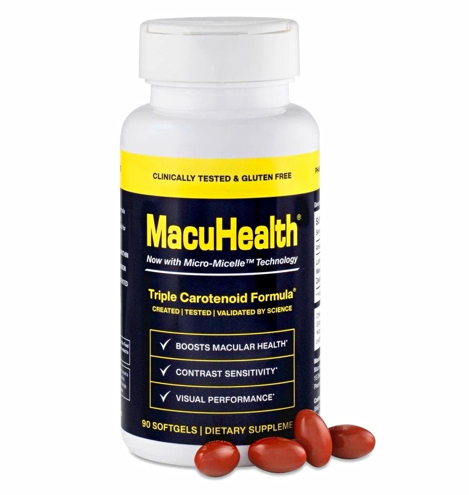 1X Bottle Triple Carotenoid Eye Health Softgels 90 w/ Lutein Exp 09/27