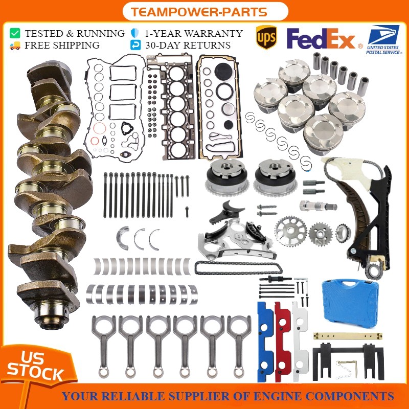 Engine Overhaul Rebuild Kit For 10-19 BMW N55 B30 X3 X4 X5 X6 335 535i 640i 3.0L