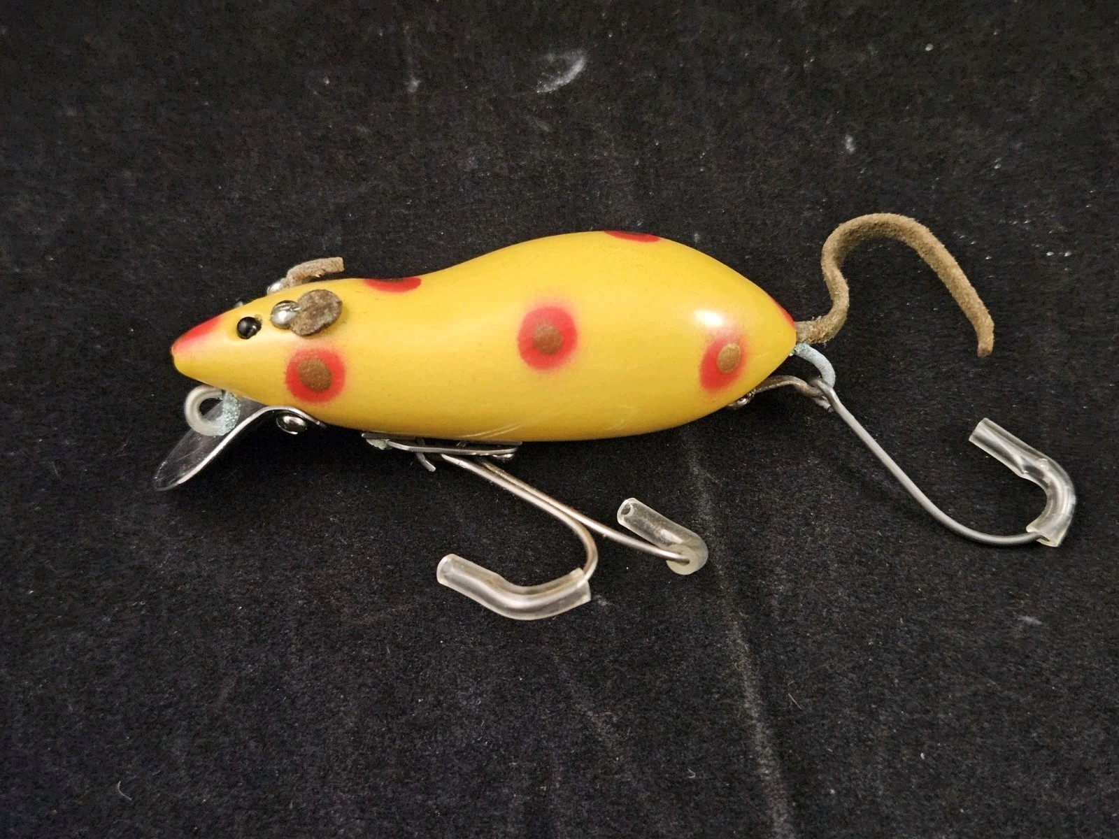 Repainted Heddon Meadow-Mouse #4000 Vintage Wood Fishing Lure