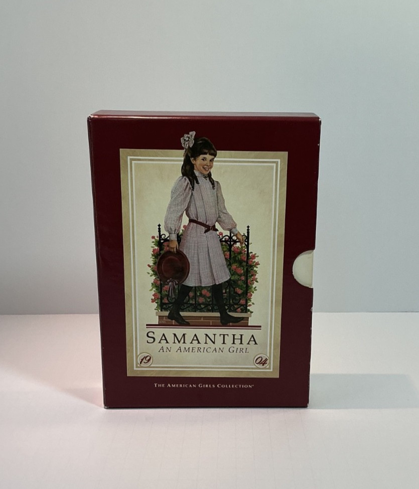 Vintage American Girl Samantha 6 Book Box Set 1-6 Slipcase Pleasant Company 1986 Vintage American Girl Samantha 6 Book Box Set 1-6 Slipcase Pleasant Company 1986