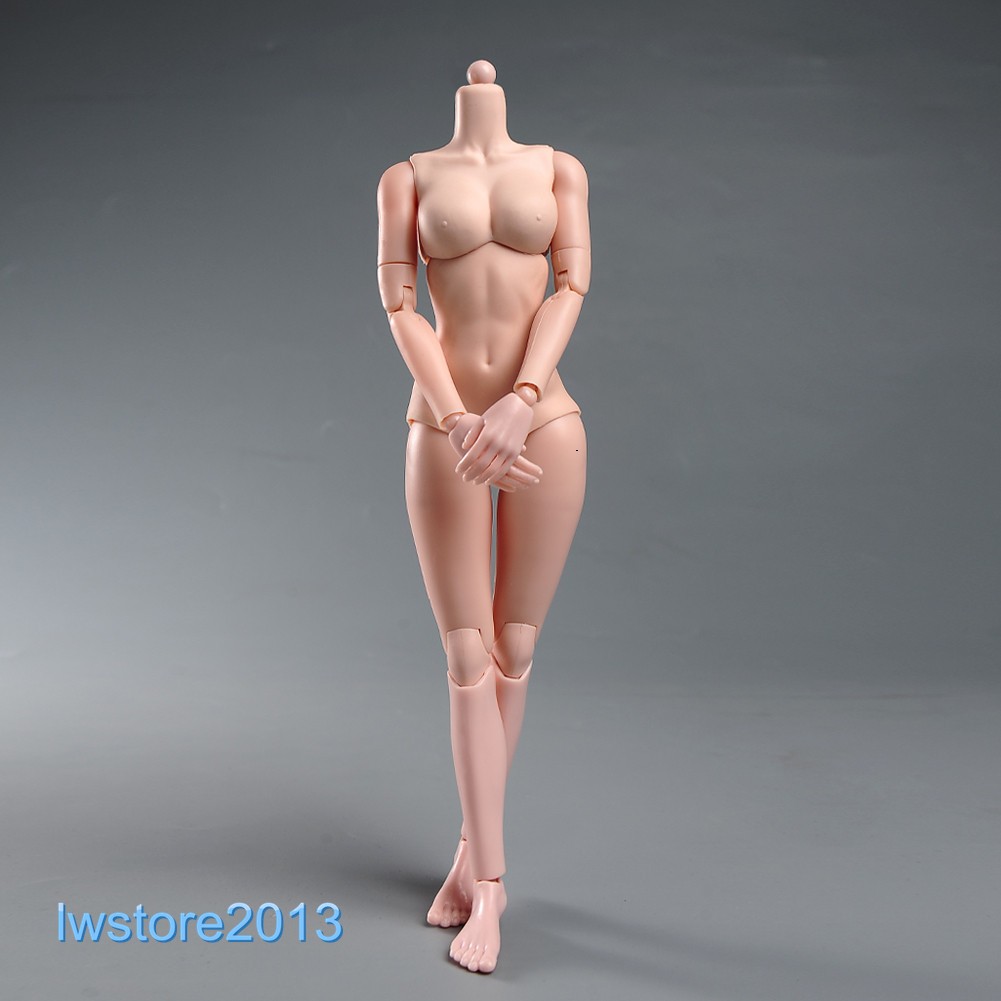 US 1/6 TQ0516 Pale Skin Medium Breast Bust Girl 12\ US 1/6 TQ0516 Pale Skin Medium Breast Bust Girl 12\