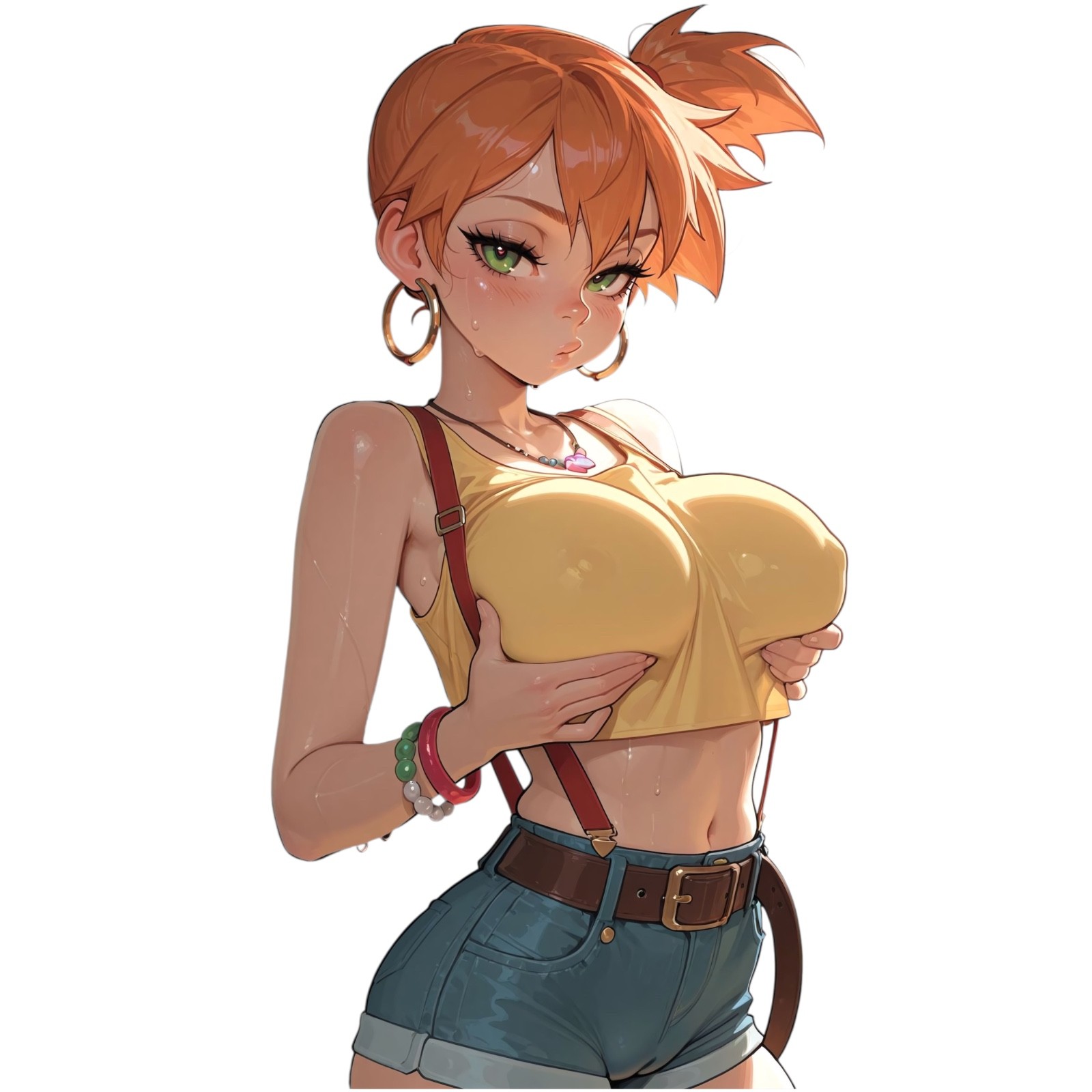 Misty Pokemon Anime Sticker - 6