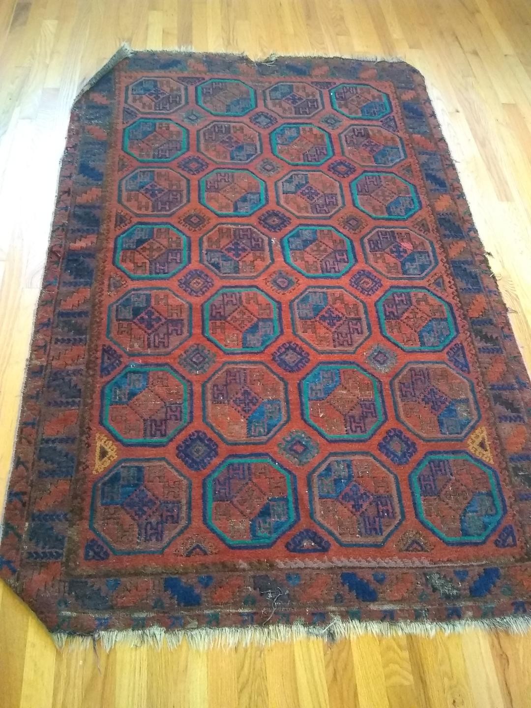 Antique Baluchi Wool Carpet Antique Baluchi Wool Carpet