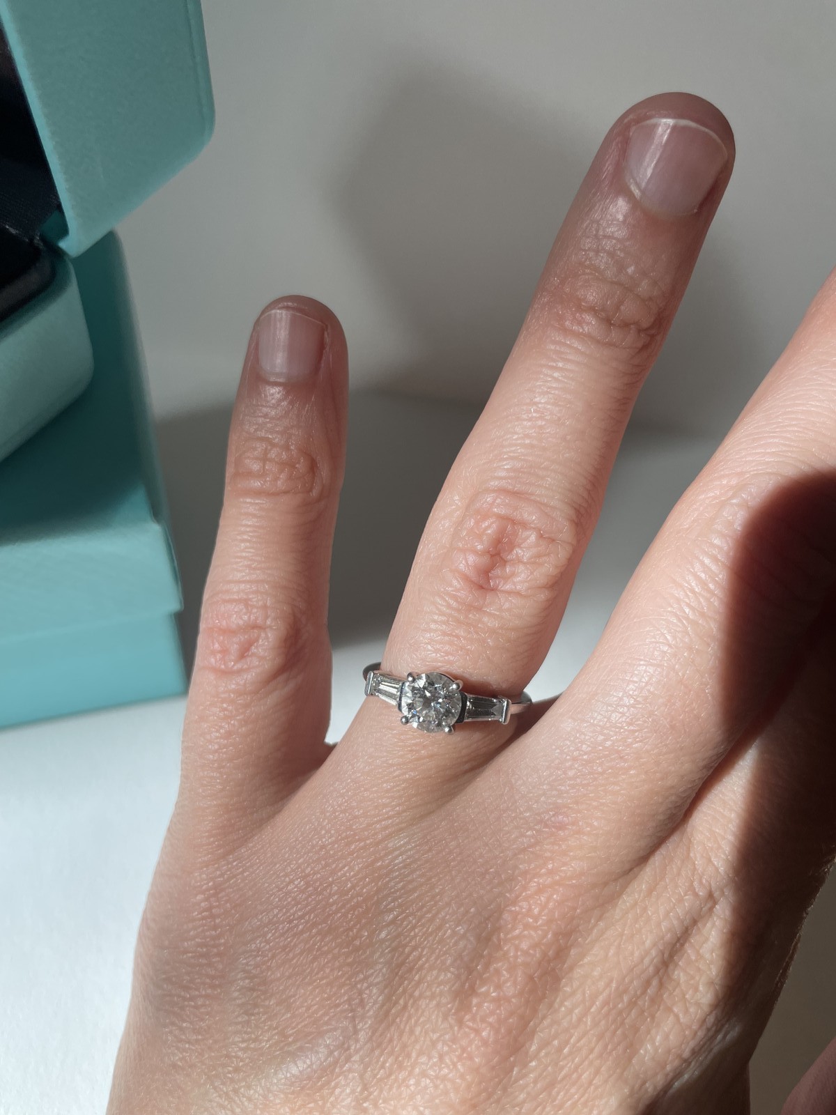 Tiffany & Co Diamond Engagement Ring size 6