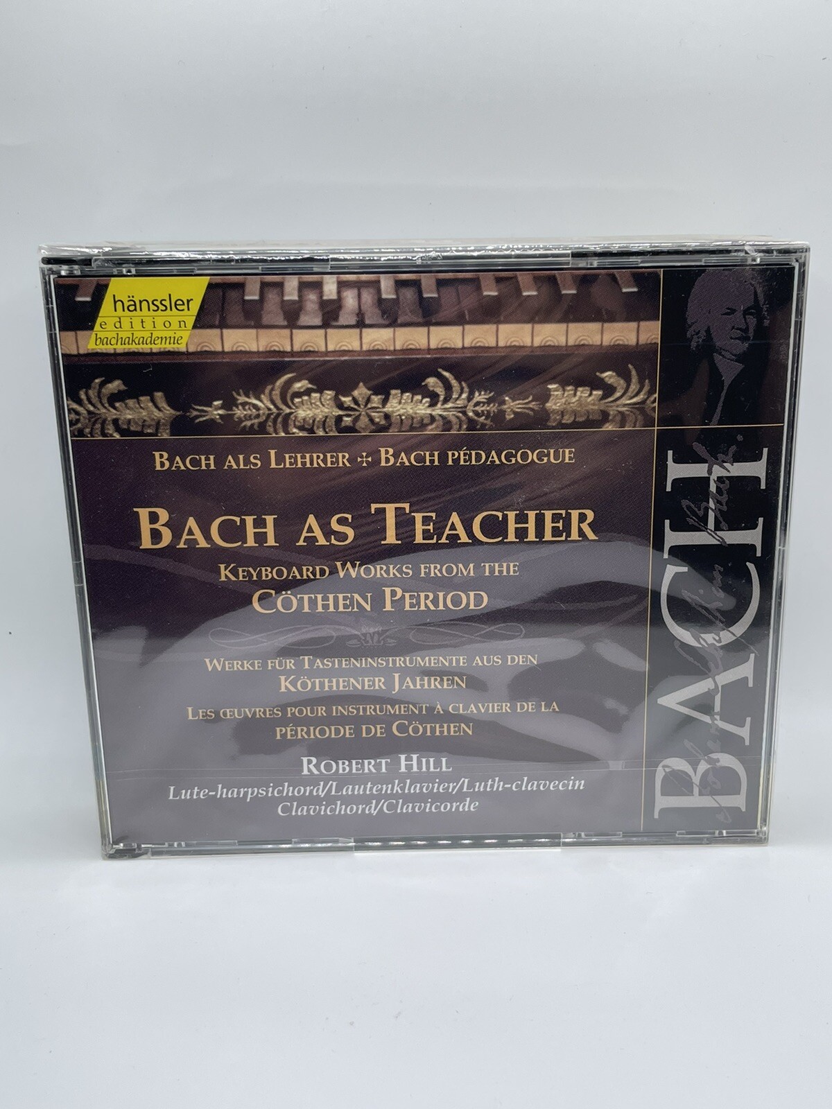 Johann Sebastian Bach Bach: Bach As Teacher (CD) Album New Sealed 0624